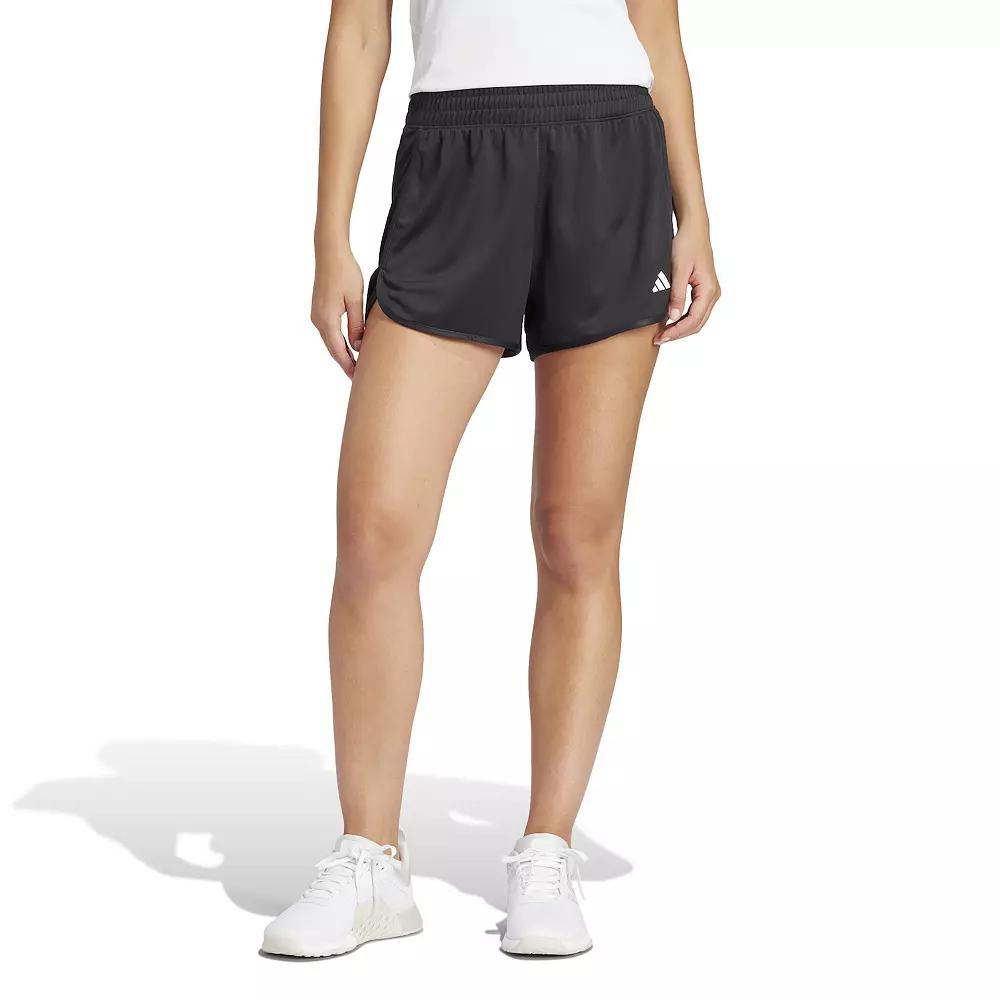 Women's adidas Pacer Essentials Knit High-Rise Shorts,  Product Image