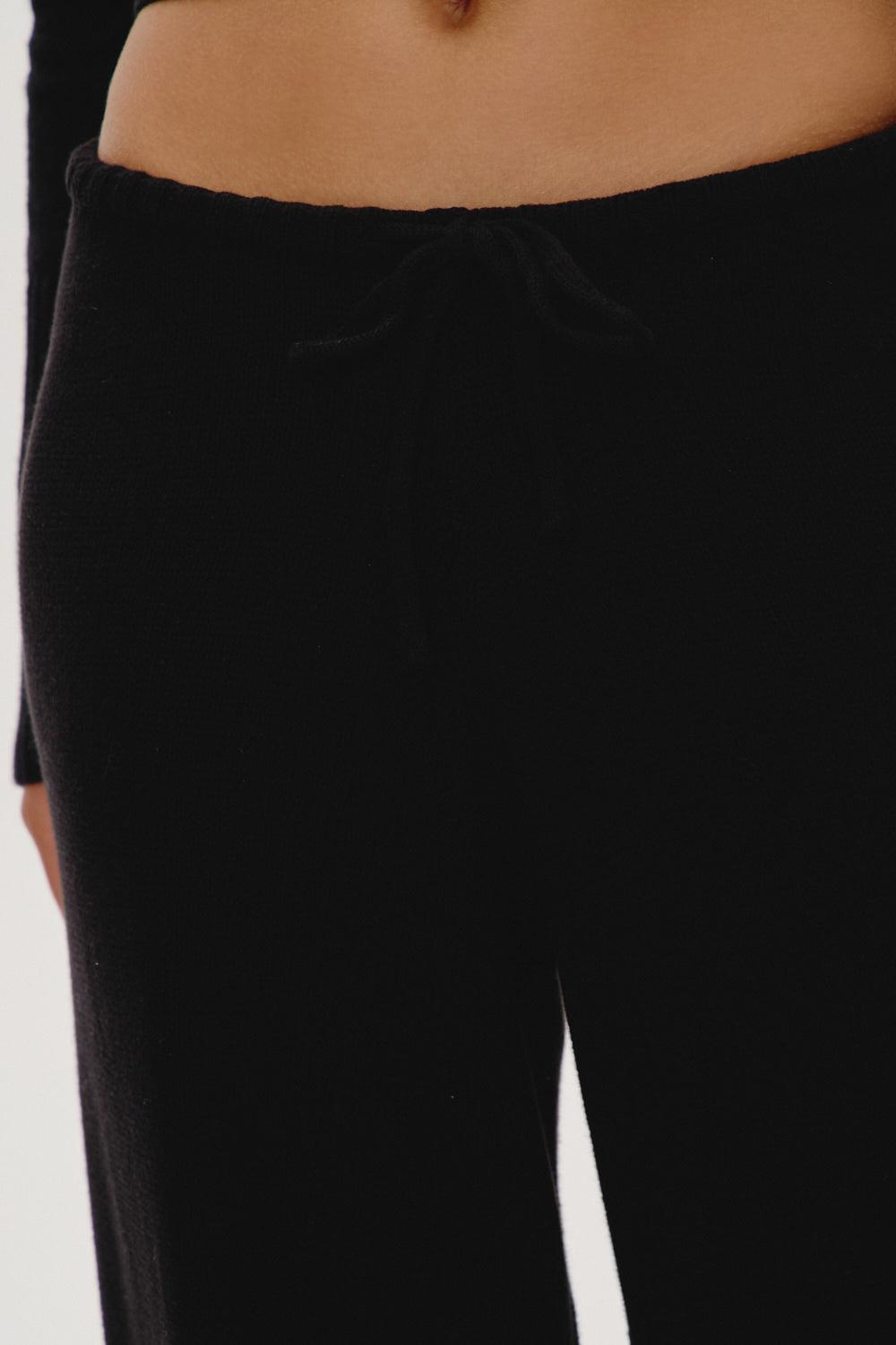 Wesley Knit Pants - Black Product Image