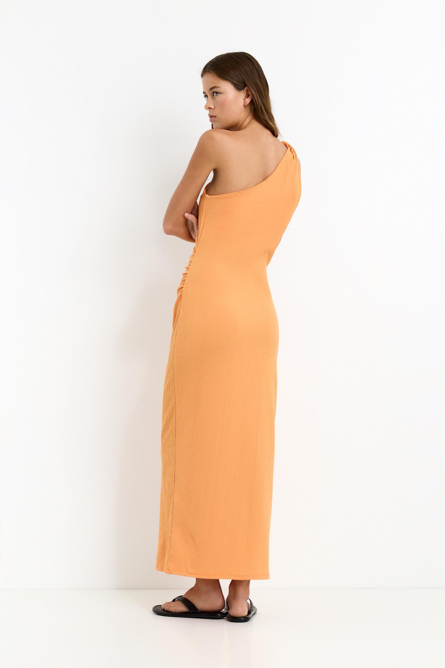 Asymmetric midi dress Product Image