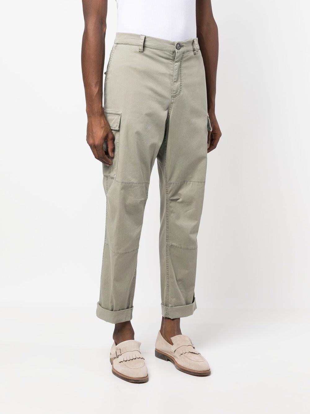 tapered-leg cargo trousers Product Image