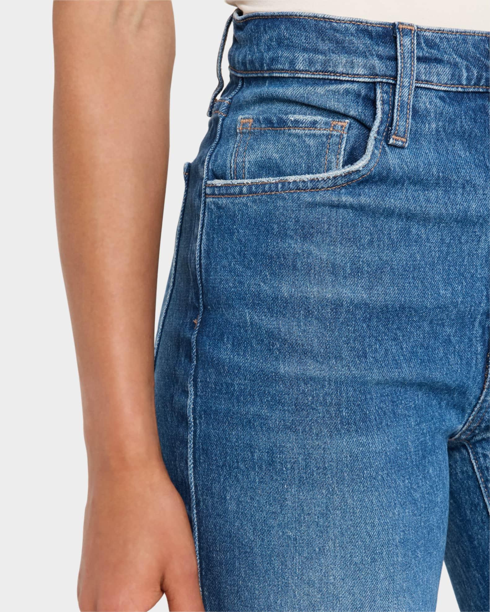 The Morgan Straight-Leg Ankle Jeans  Product Image