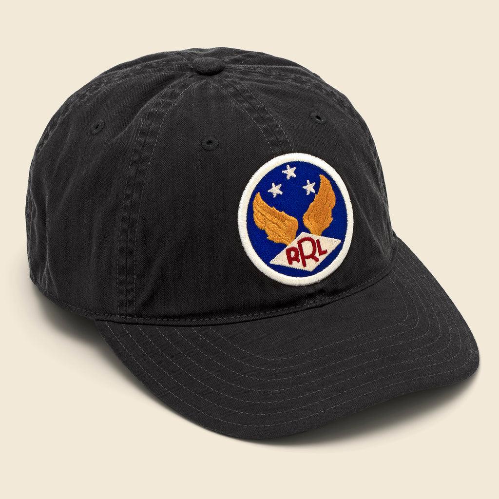 Garment-Dyed Twill Ball Cap - Black Product Image