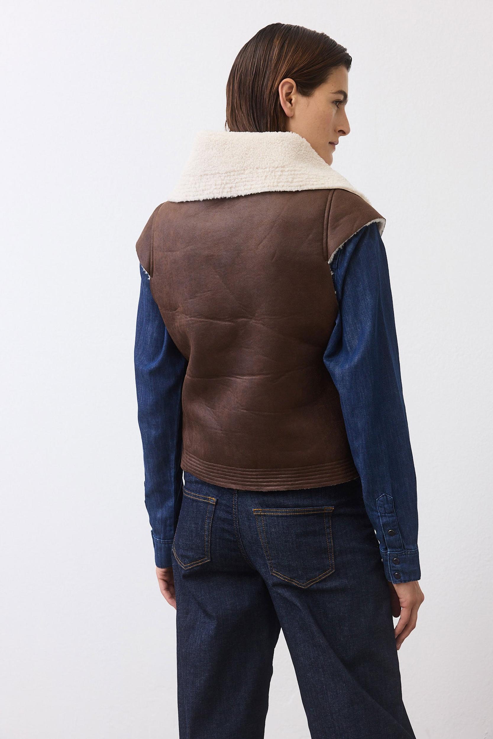 Reversible Summit Shearling Vest Product Image