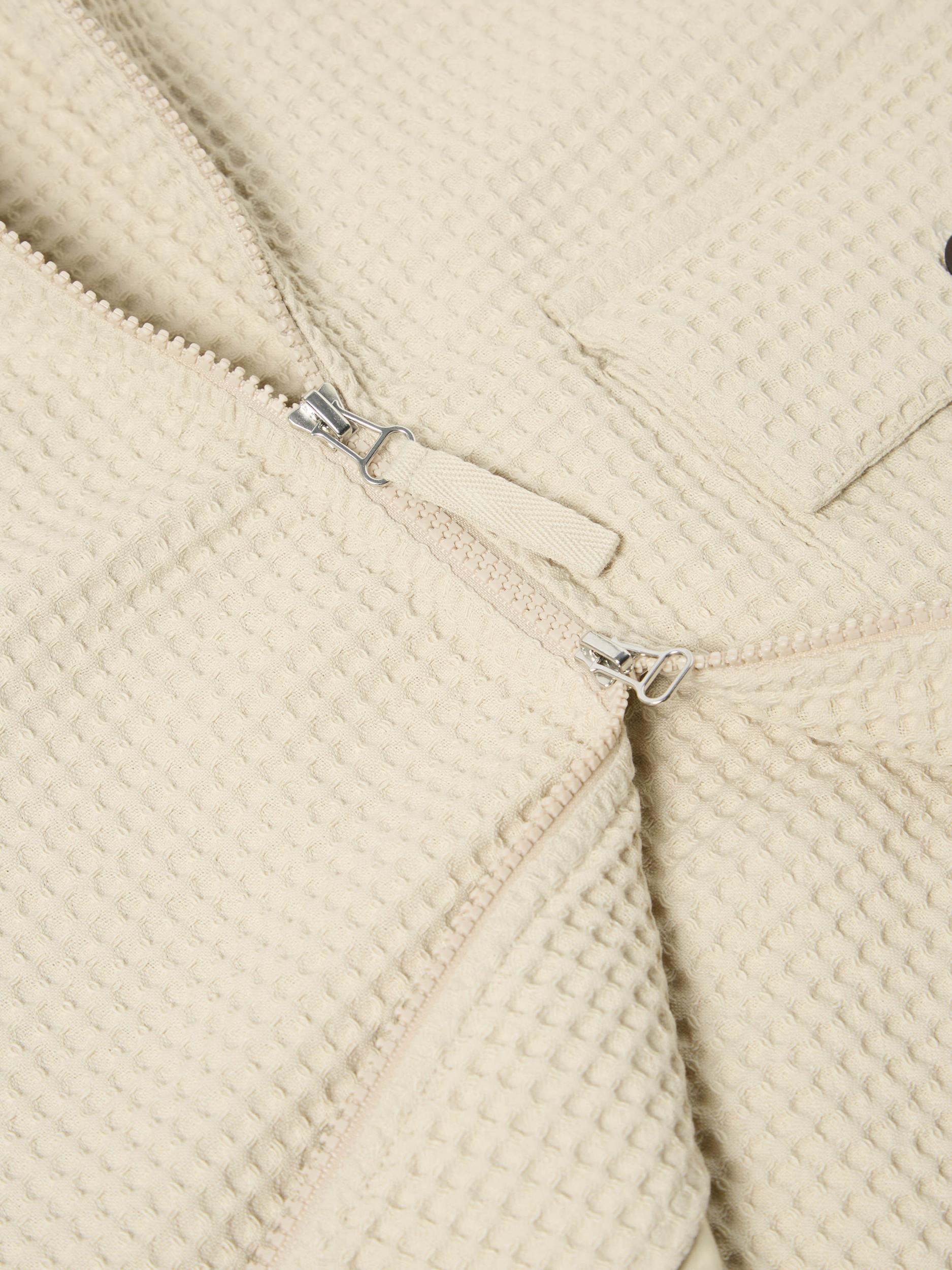 Universal Works K Track Top in Driftwood Pike Waffle Product Image