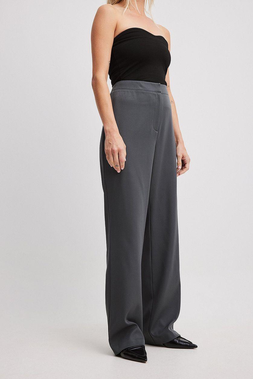 High Waist Flared Pants Product Image