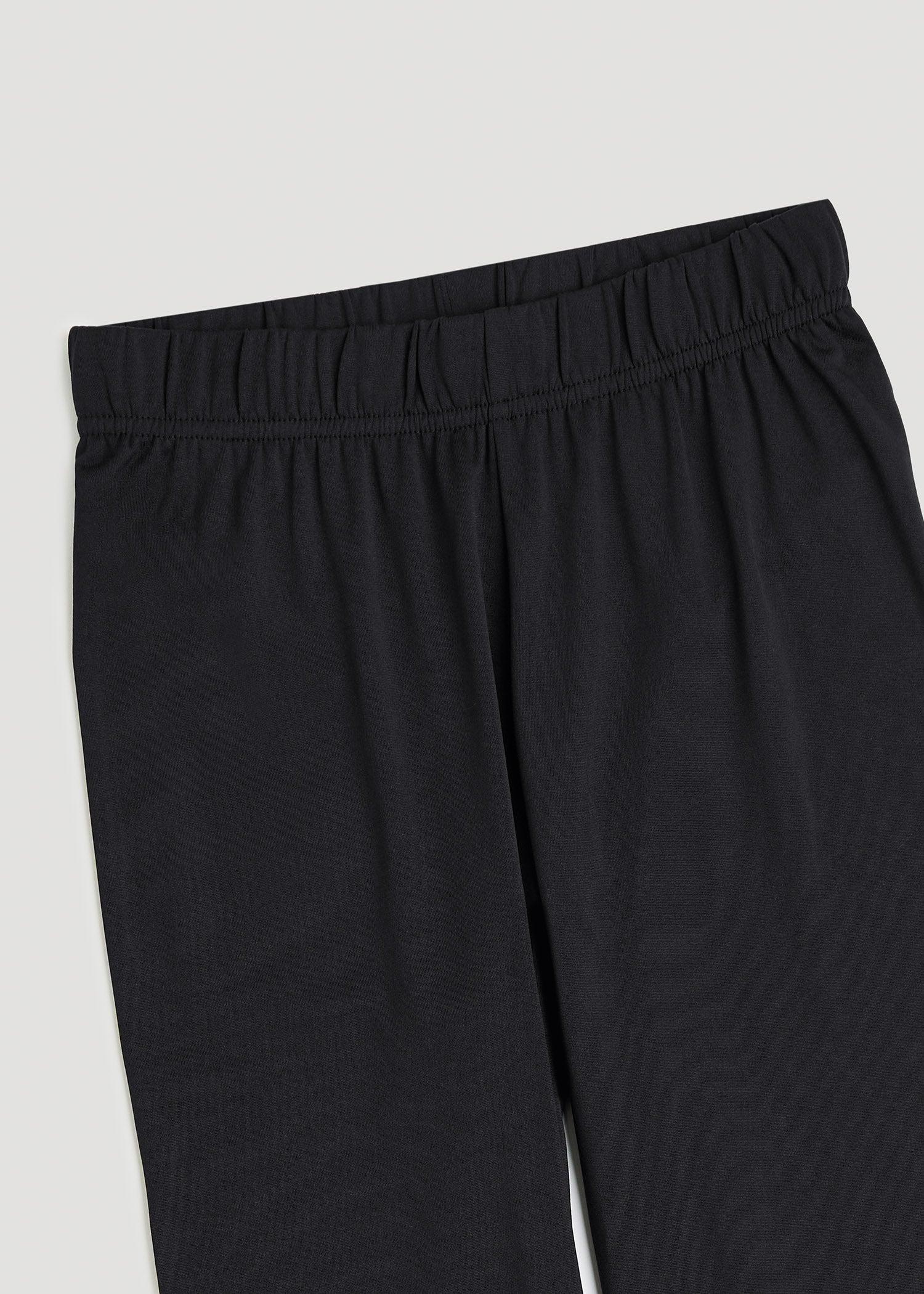 Base Layer Leggings for Tall Women in Black Female Product Image