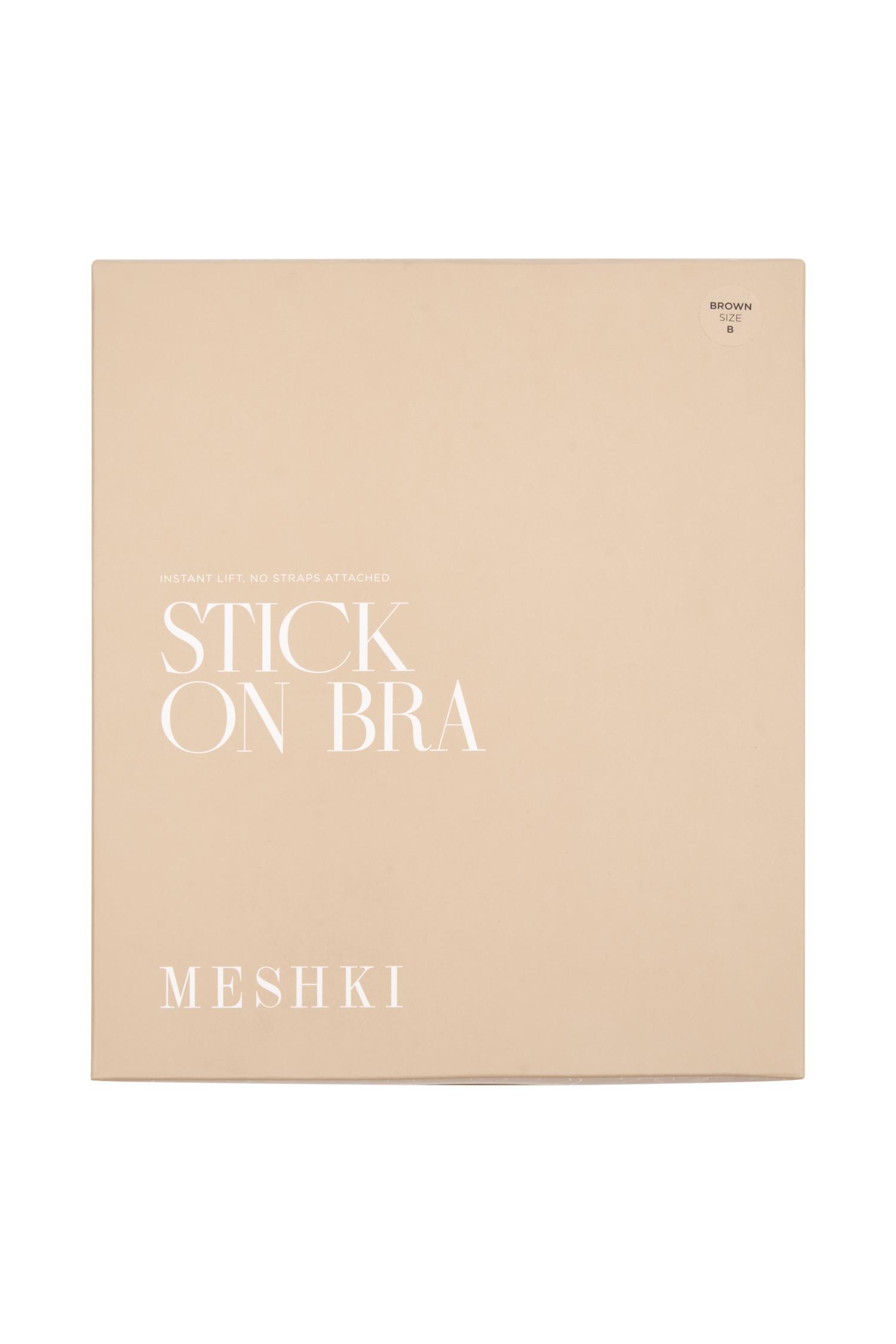 Stick It! Strapless Stick On Bra - Brown Product Image