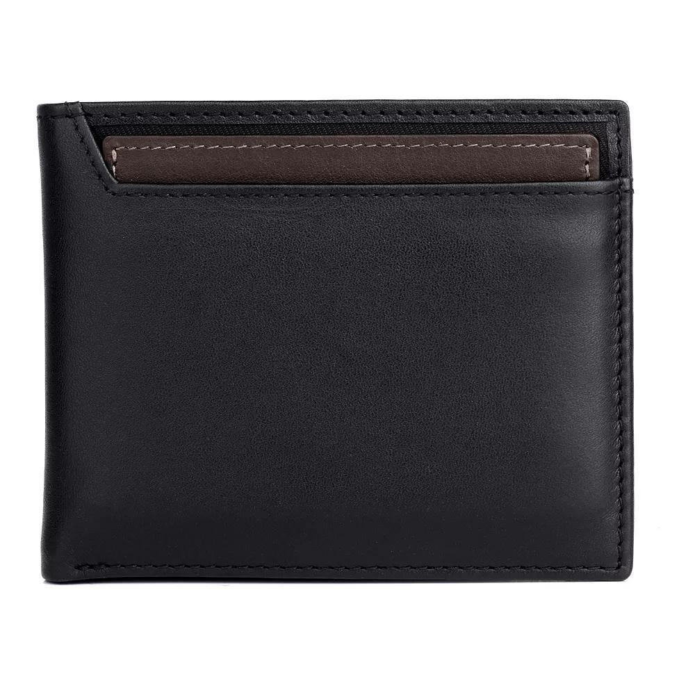 Men's Dopp® Alpha RFID I.D. Convertible Thinfold® Wallet, Black Product Image