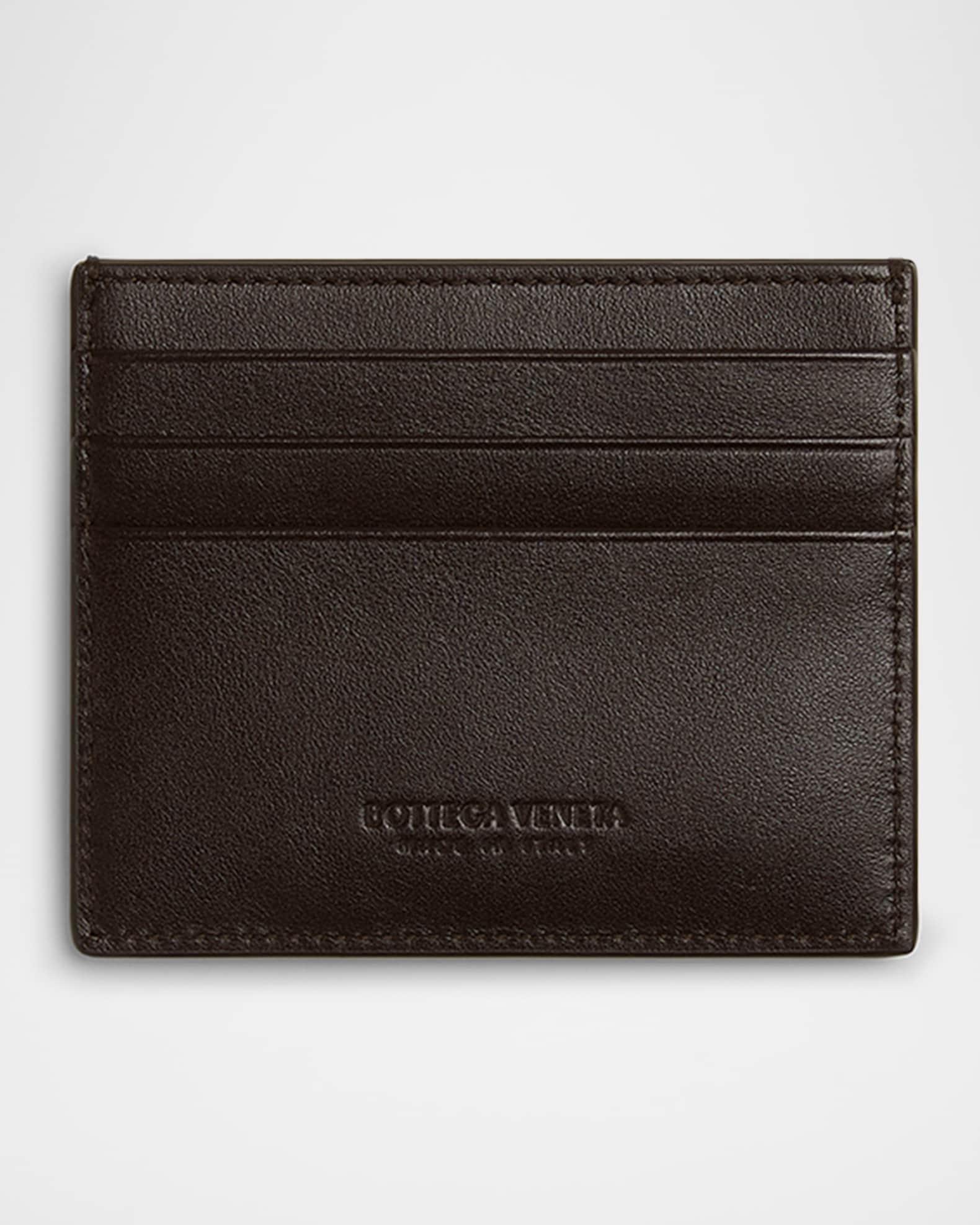 Men's Intrecciato 15 Degrade Leather Card Holder Product Image