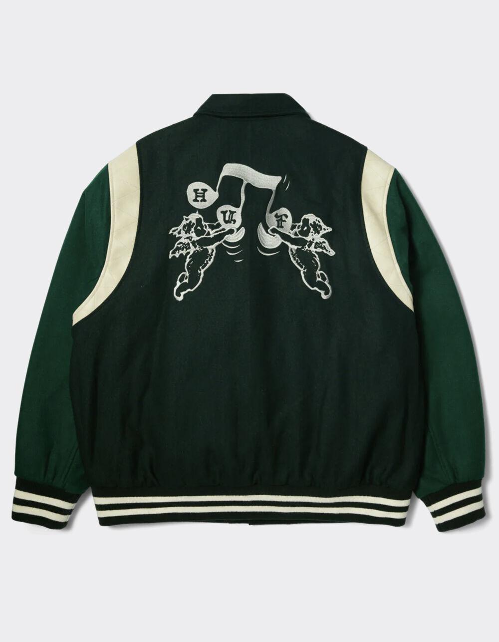 HUF Song Mens Varsity Jacket - BLACK Product Image