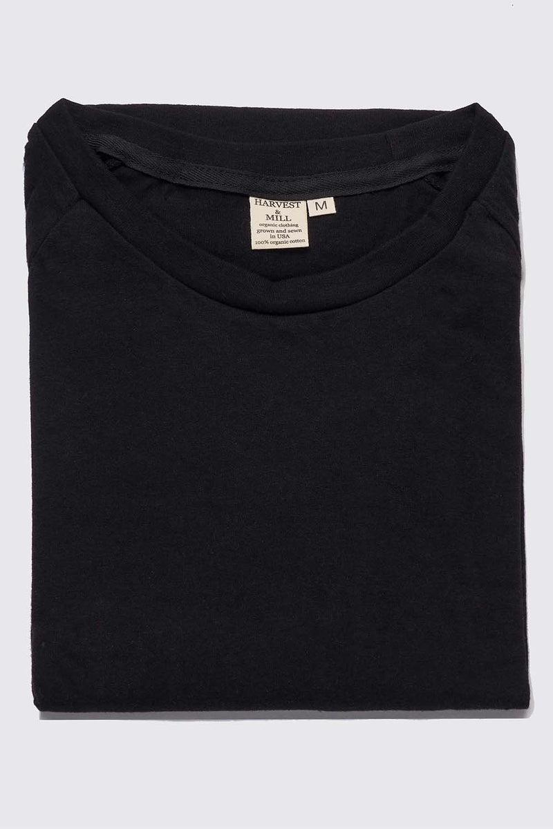 Men's Organic Raglan in Black Product Image