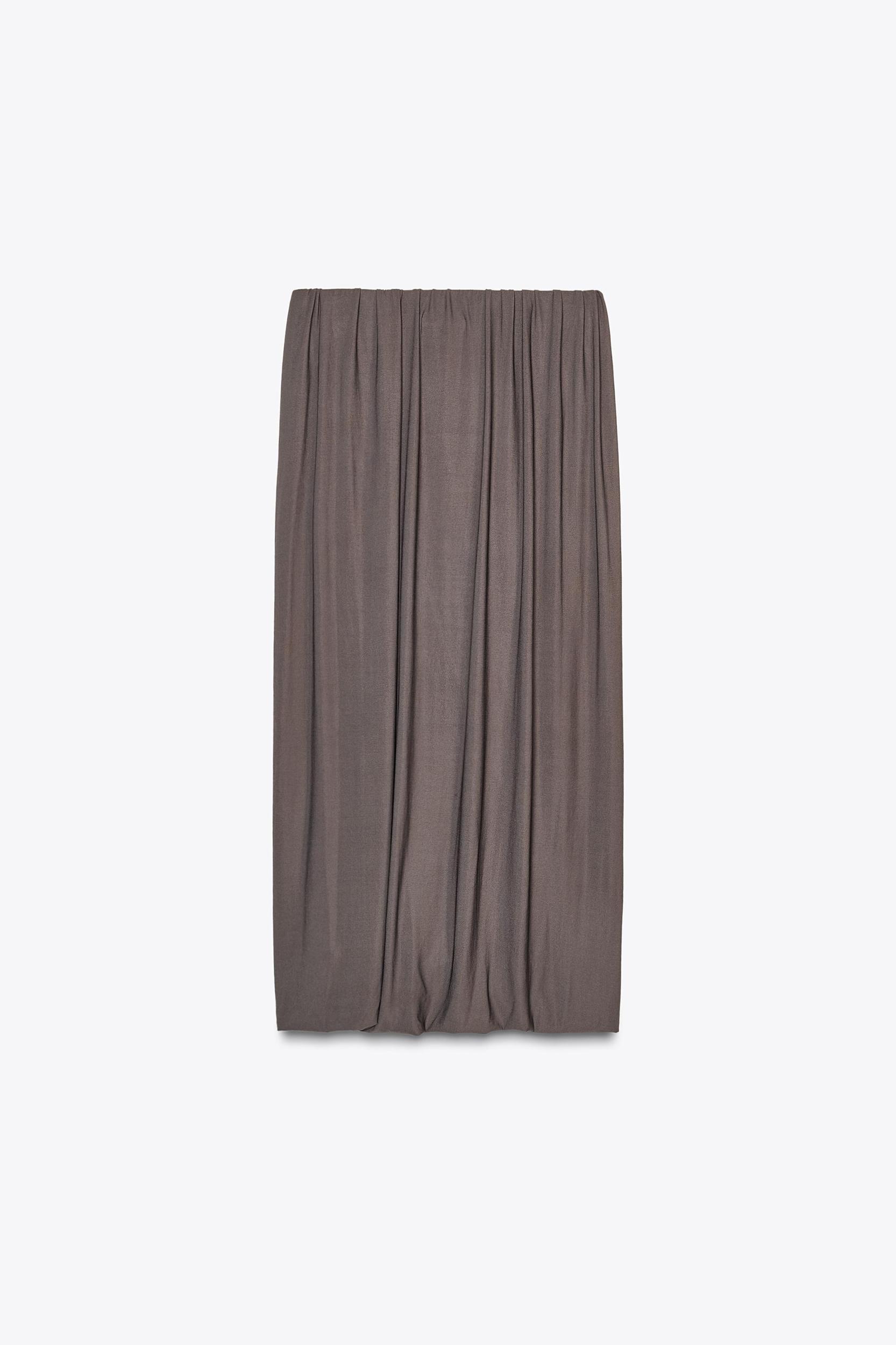 DRAPED BALLOON SKIRT Product Image