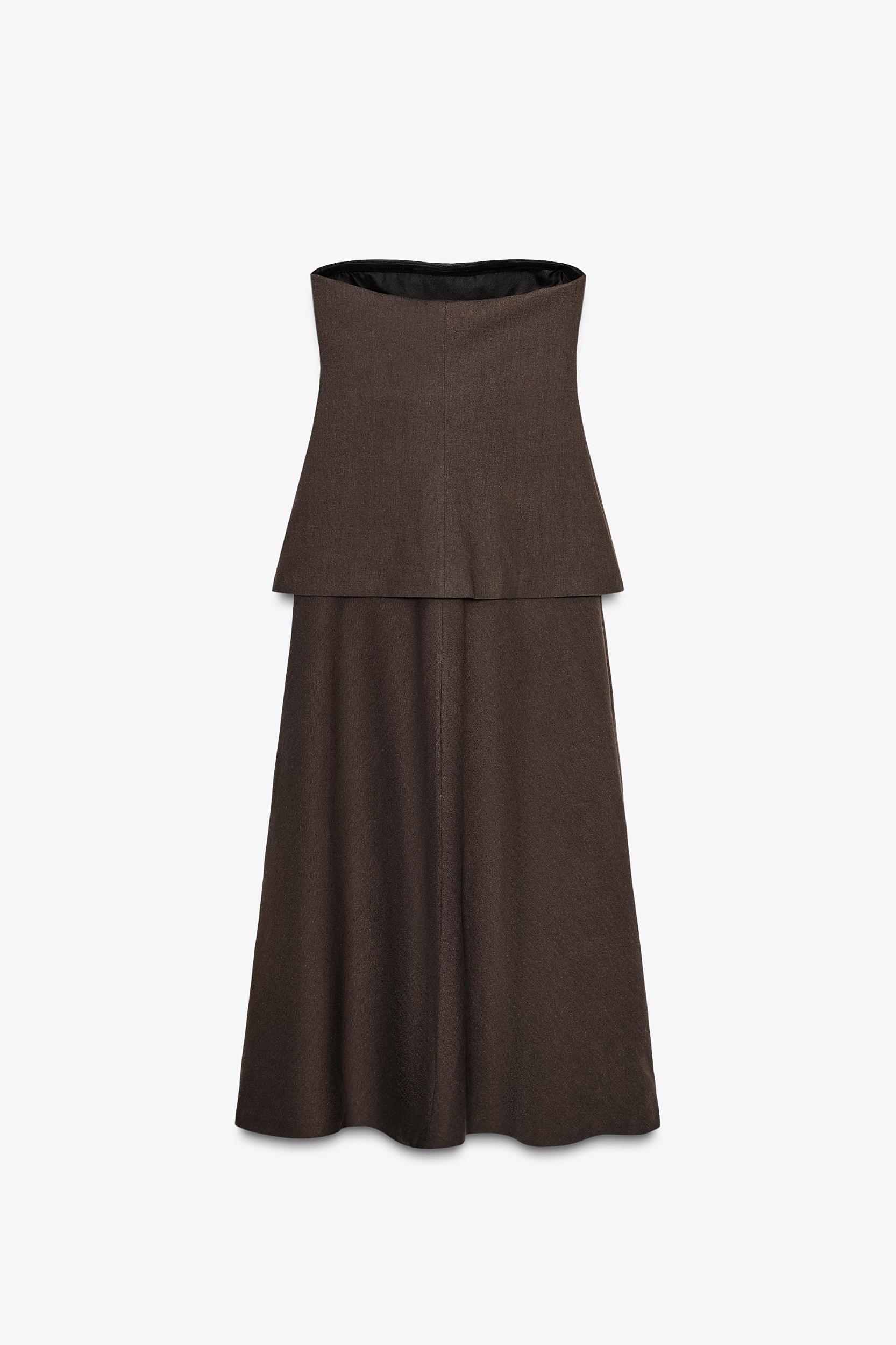 ZW COLLECTION STRAPLESS DRESS Product Image