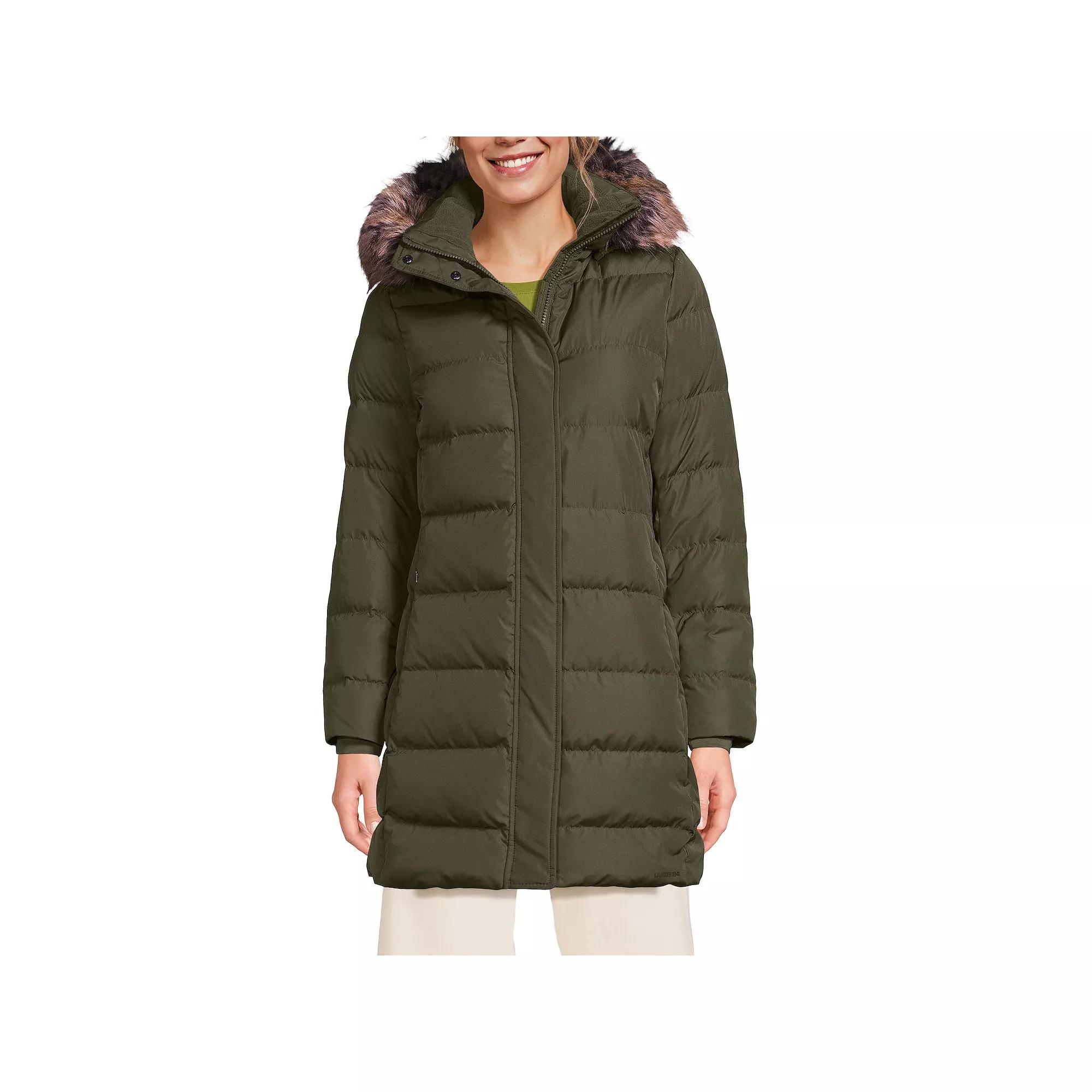 Women's Lands' End Down Winter Coat,  Product Image