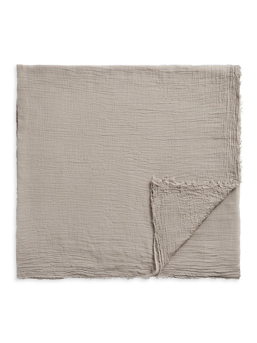 Womens Crinkled Cotton Wrap Scarf Product Image