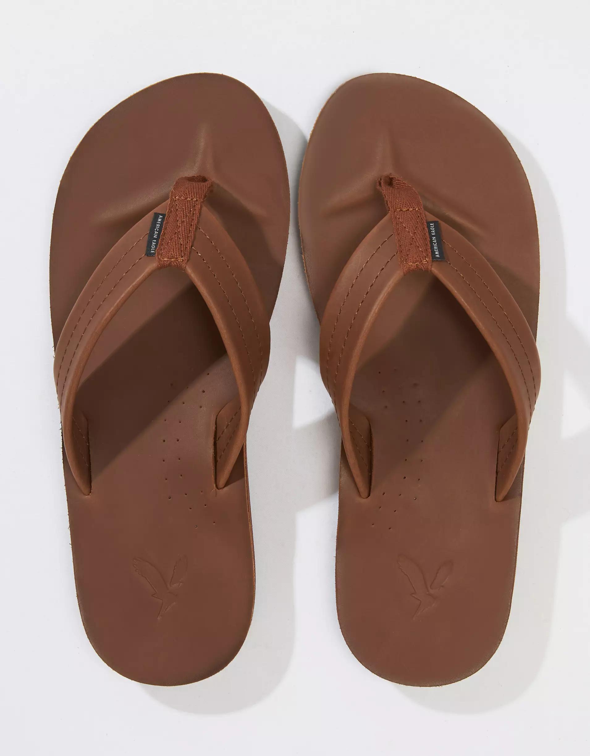 AE Men's Leather Flip Flop Product Image
