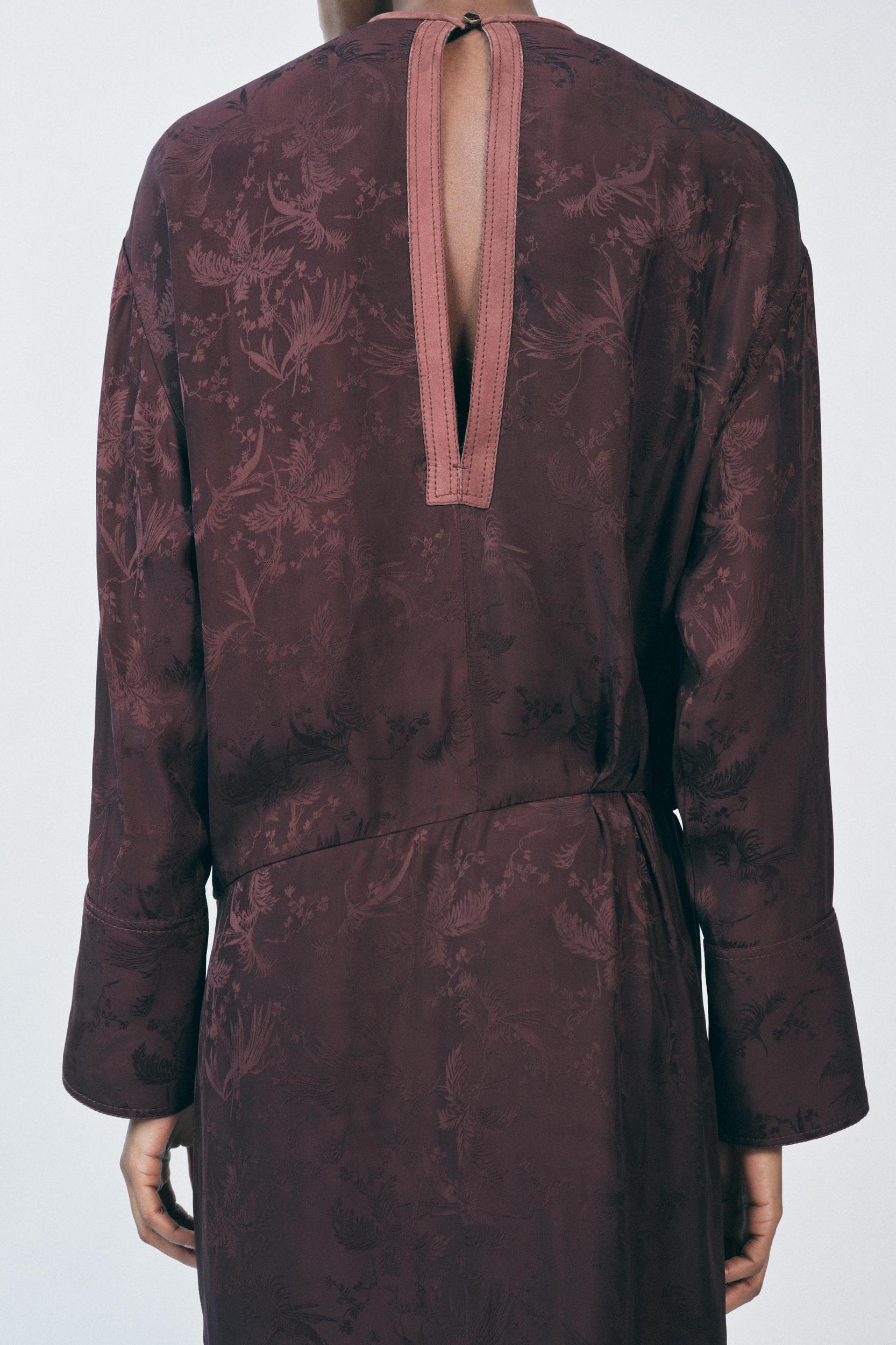 JACQUARD DRESS ZW COLLECTION Product Image