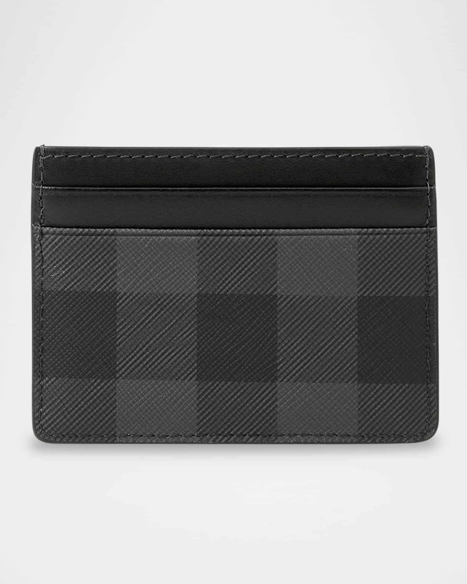 Men's Sandon Check Card Holder Product Image