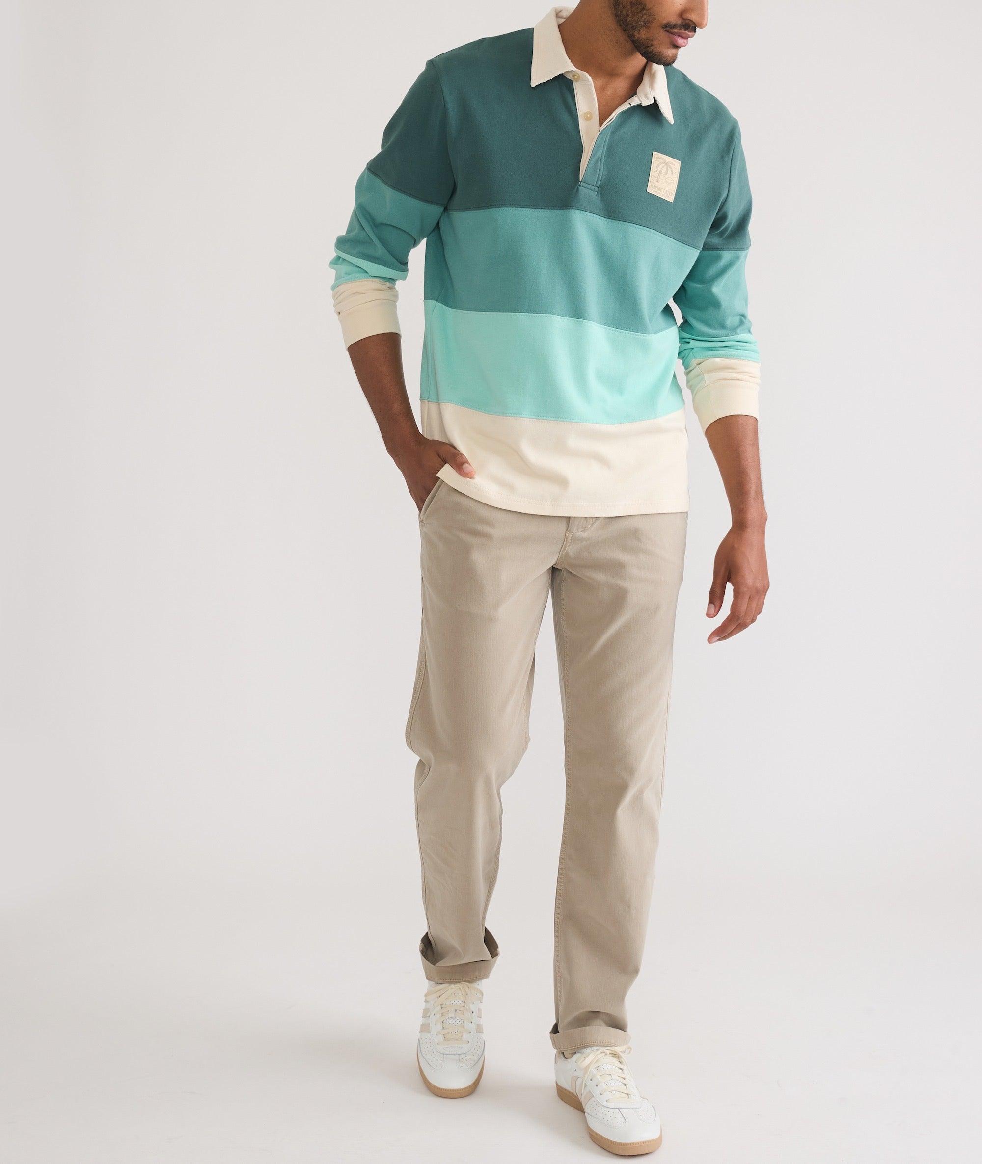 Brushed Jersey Rugby Polo Product Image