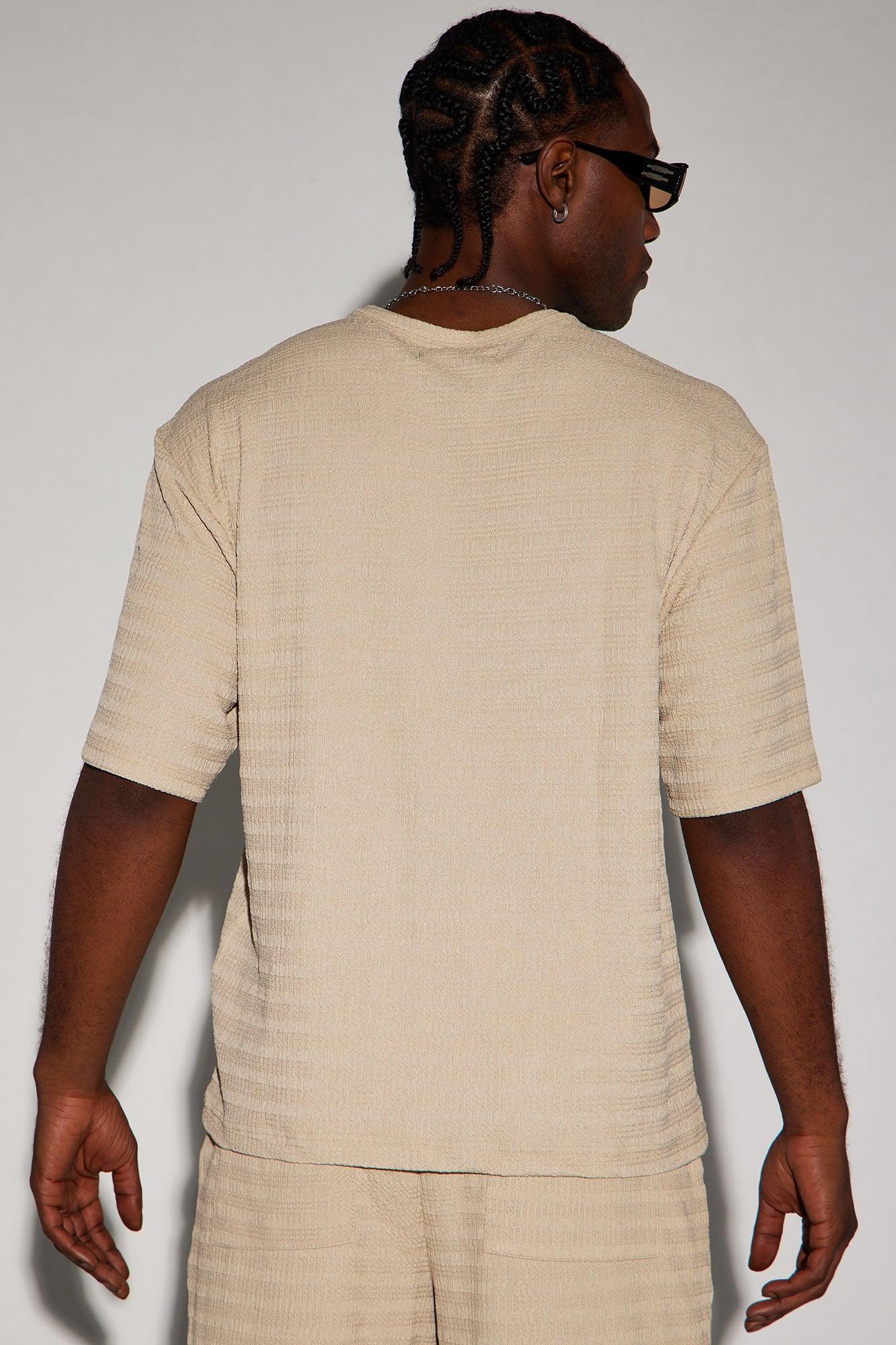 Boca Short Sleeve Tee - Tan Product Image