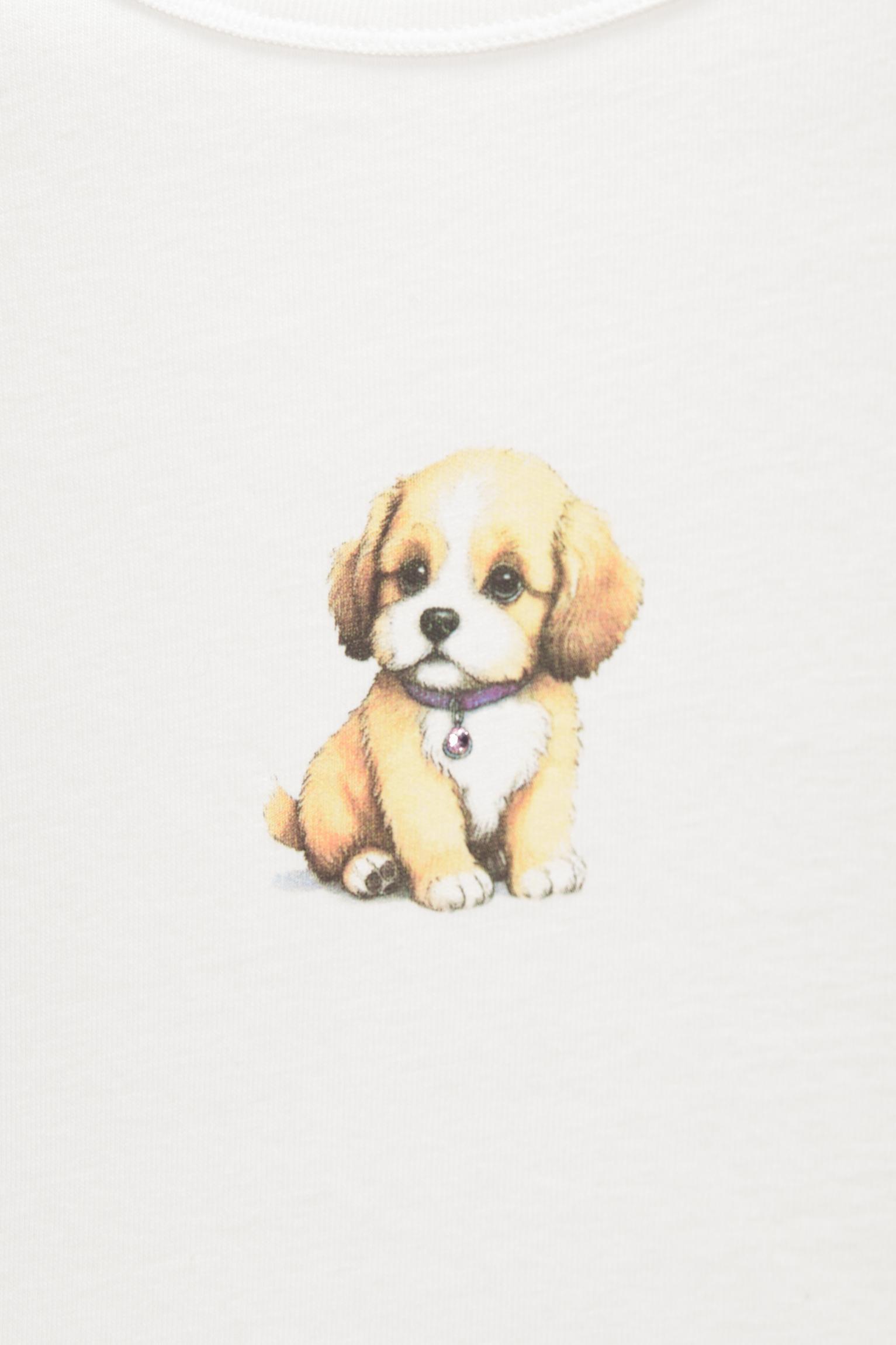 Dog graphic T-shirt Product Image