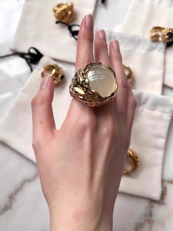 Geometric Shiny Rings Accessories Product Image