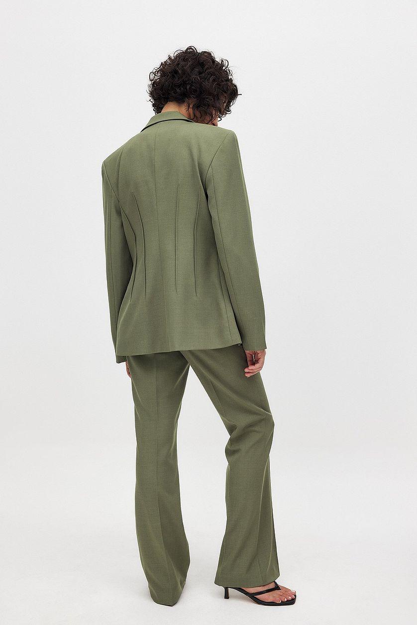 Fitted Blazer Black Product Image