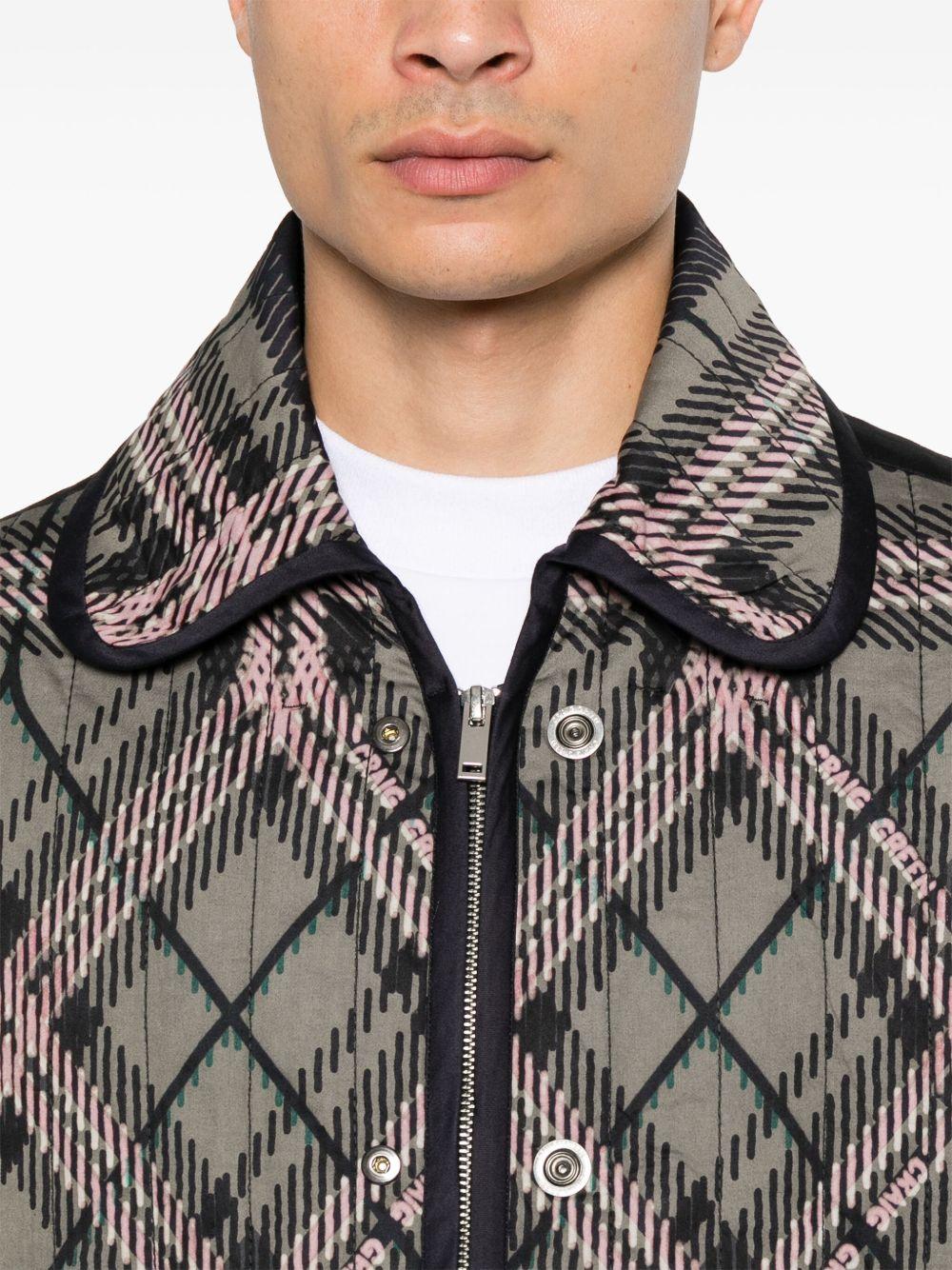 plaid-check jacket Product Image