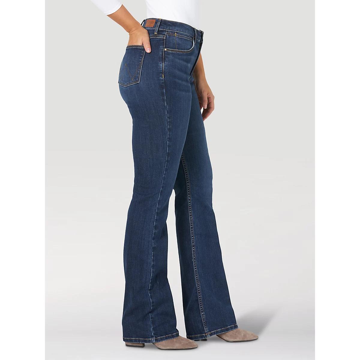 Women's Wrangler® High Rise Bold Boot Jean in Stockton Product Image
