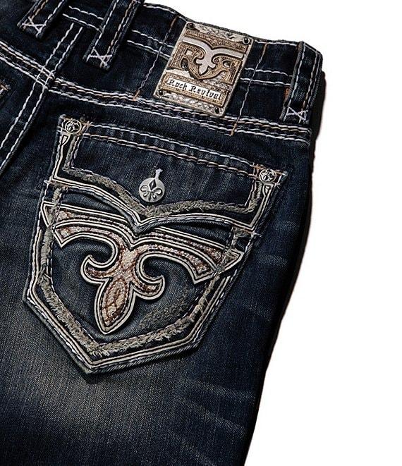 Rock Revival Tristan Straight Leg 5-Pocket Jeans Product Image