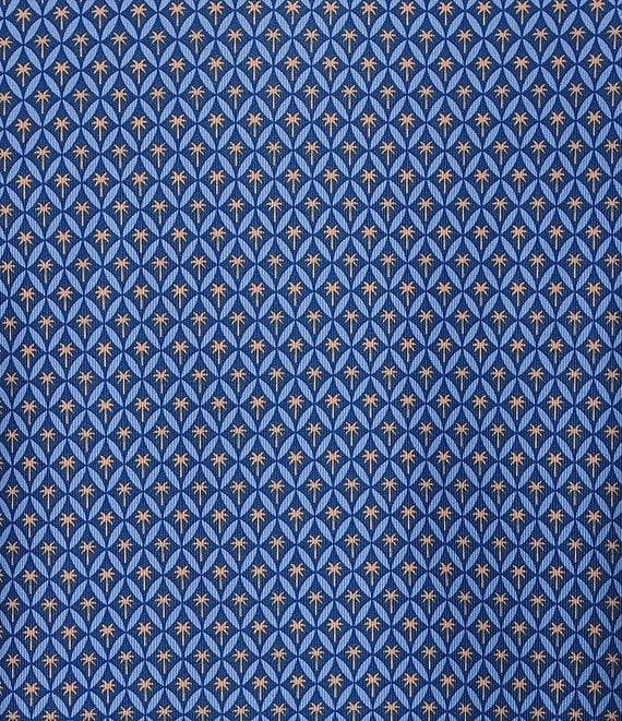Roundtree & Yorke Big & Tall Performance Short Sleeve Geo Print Polo Shirt Product Image