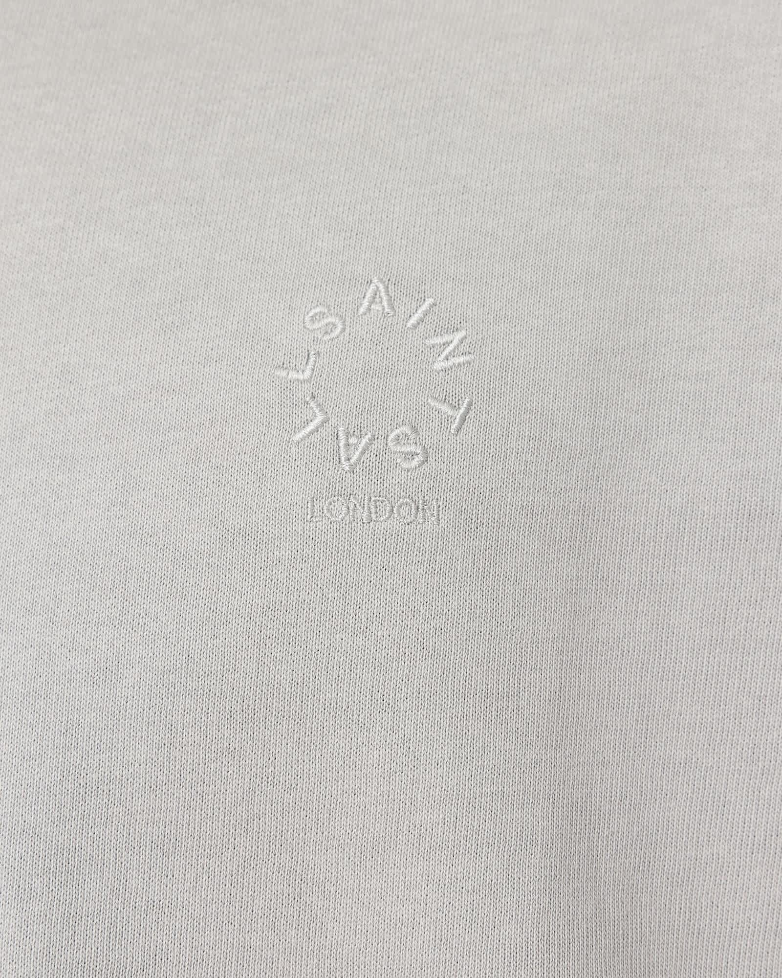 Haven Embroidered Logo Oversized T-Shirt CARBON GREY | ALLSAINTS US Product Image