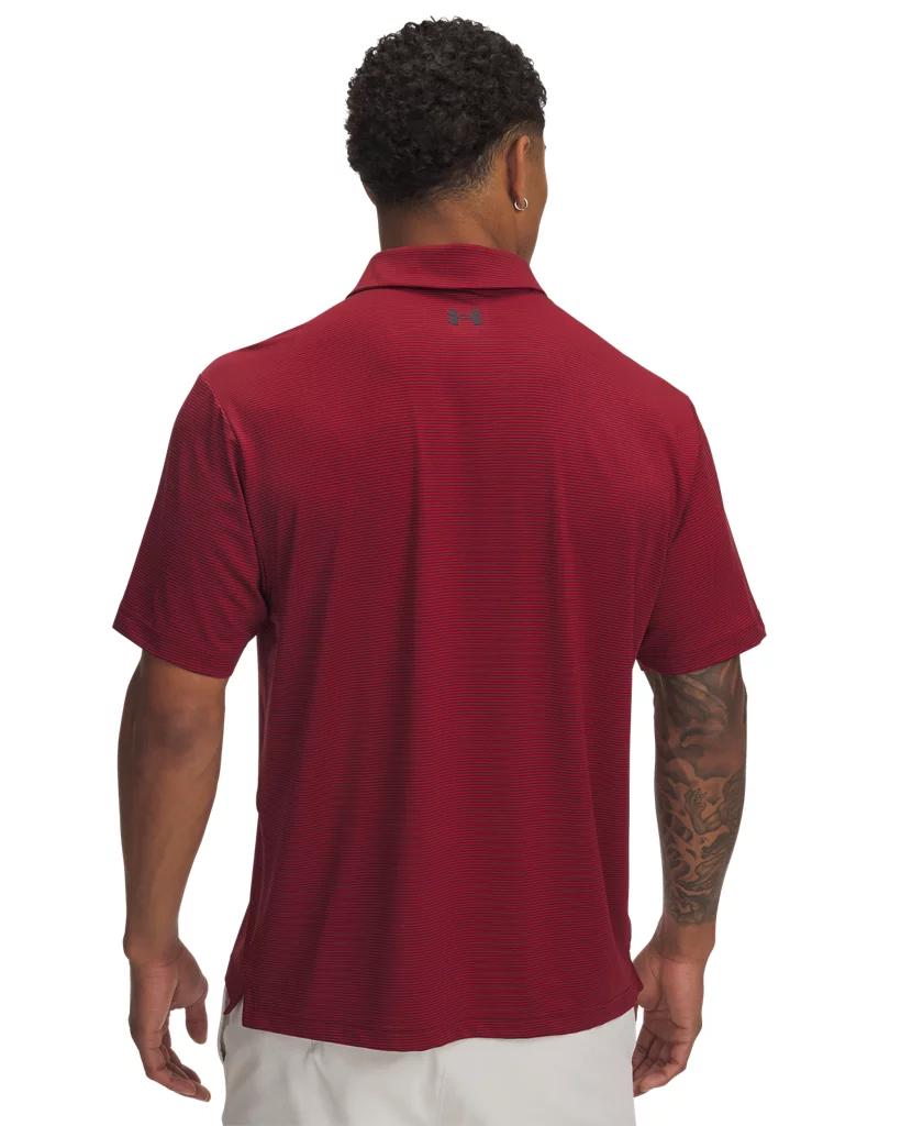 UA Tee 2 Green Bridge Stripe Collegiate Product Image