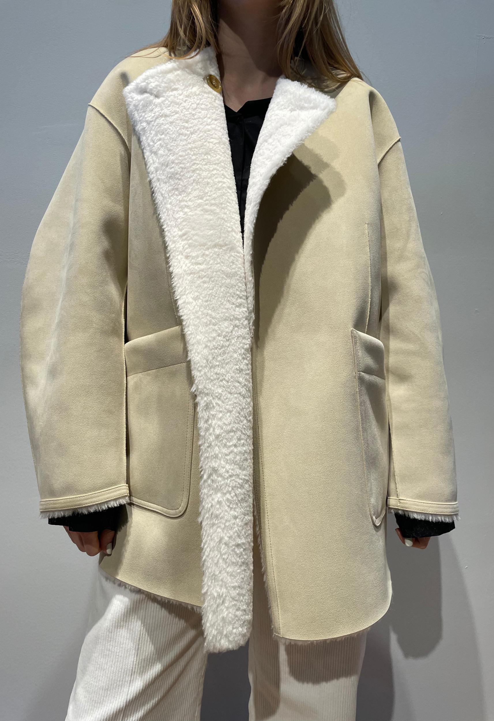 Rose Reversible Shearling Jacket Product Image