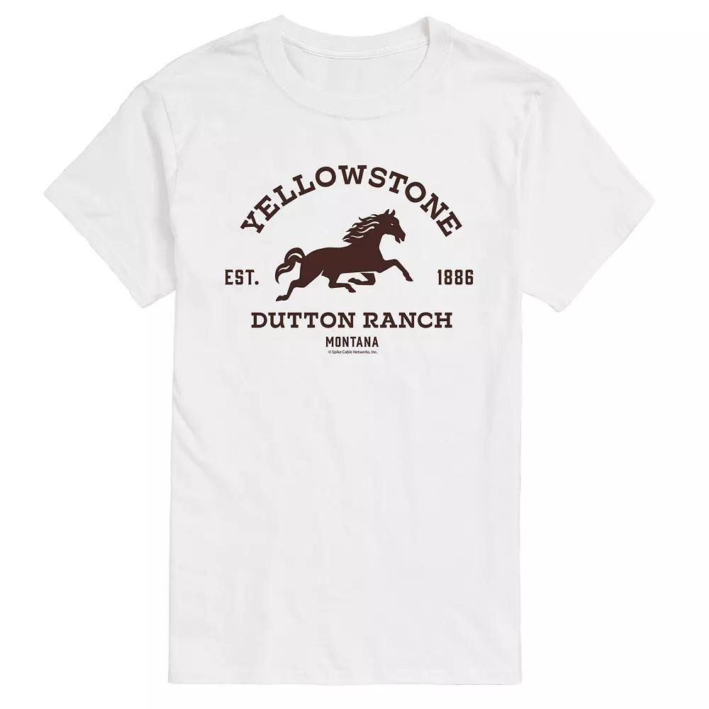 Big & Tall Yellowstone Est 1886 Tee, Men's,  Product Image