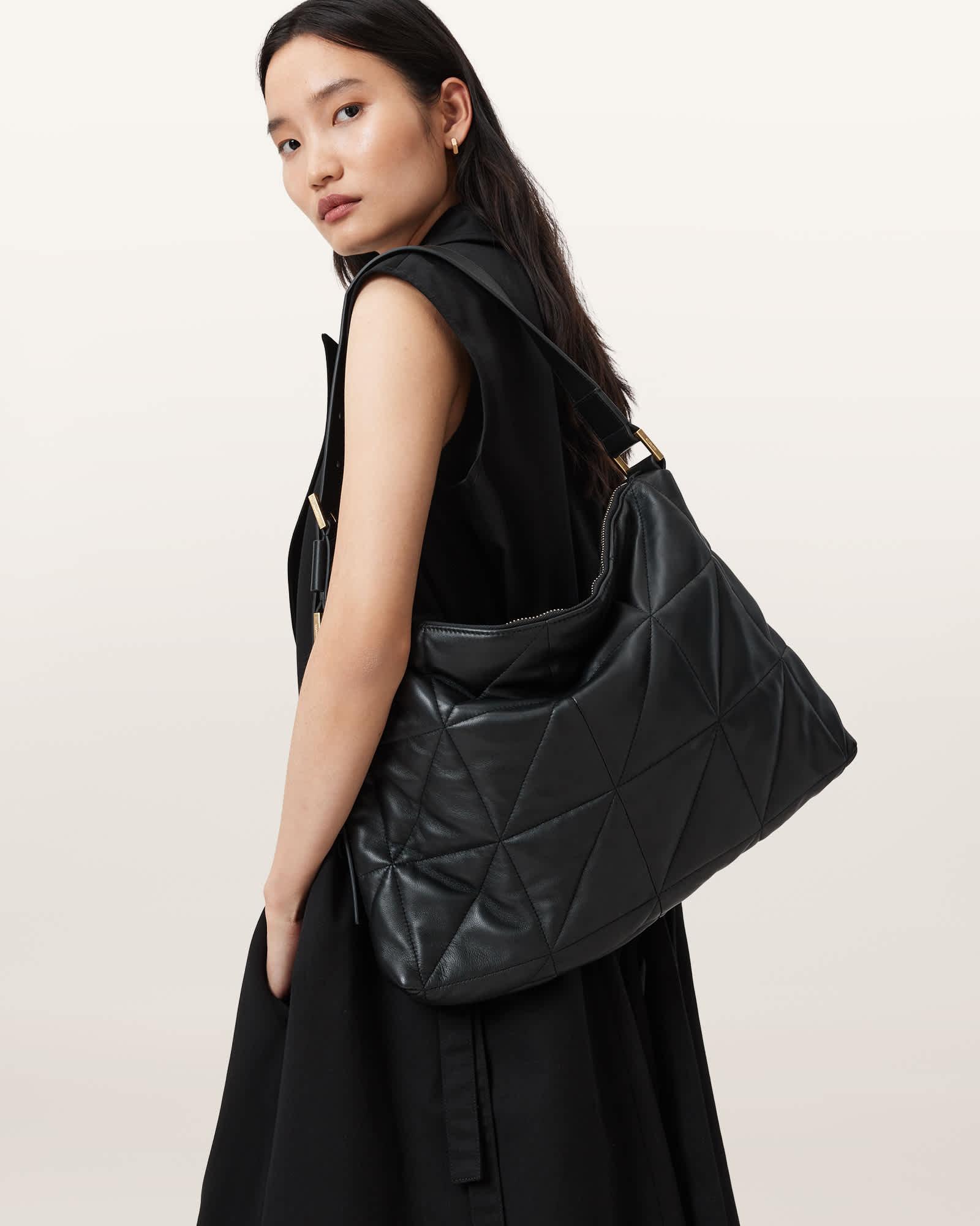 Edbury Quilted Leather Shoulder Bag Product Image