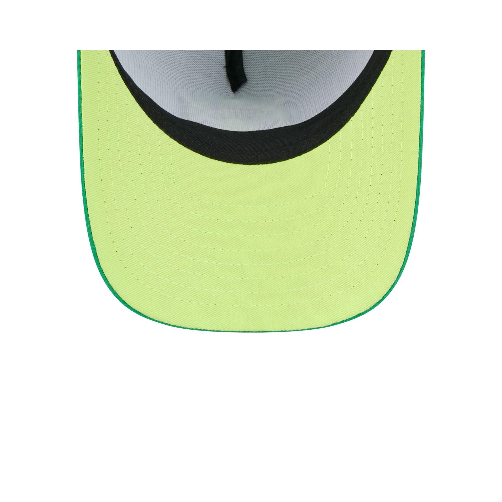 New York Yankees Green Ripstop 9FORTY M-Crown A-Frame Snapback Hat Male Product Image