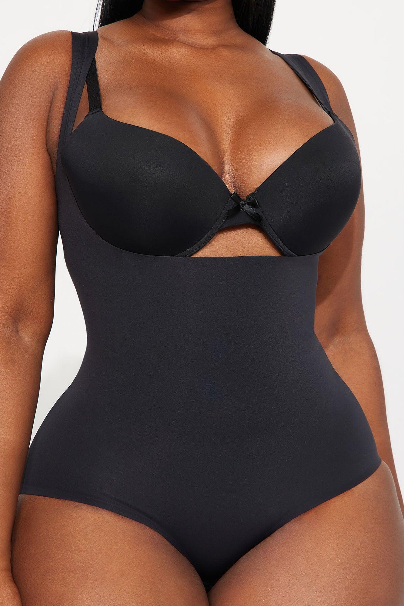 Feeling Good Smoothing Shapewear Bodysuit - Black Product Image