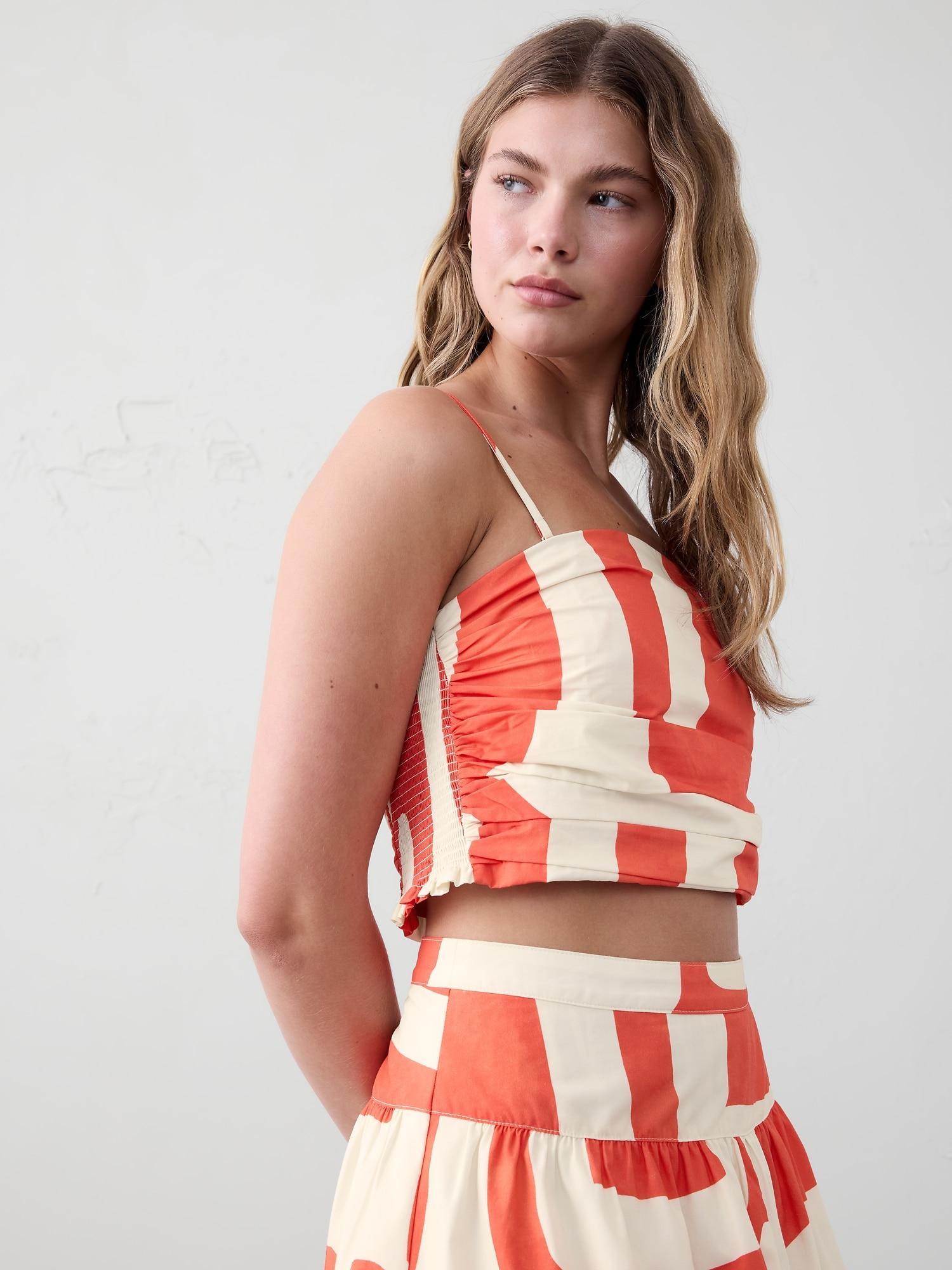 Pleated Cropped Top Product Image