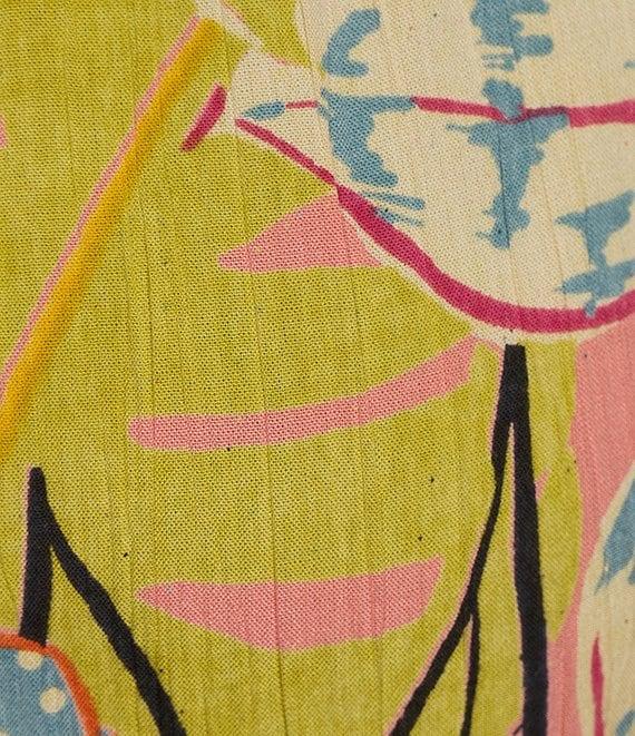 Angie Smocked Strapless Split Tropical Floral Jumpsuit Product Image