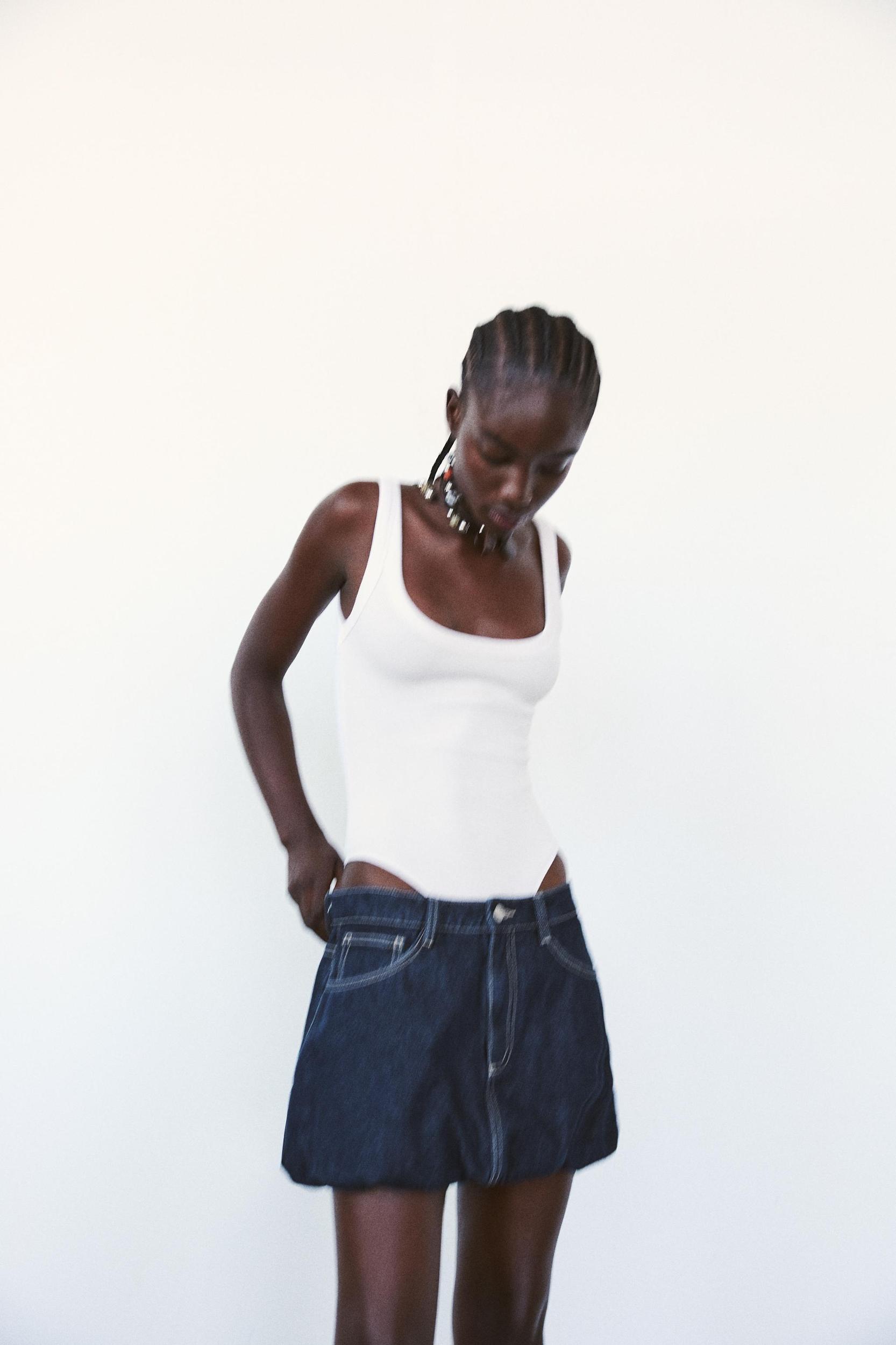 RIBBED BODYSUIT Product Image