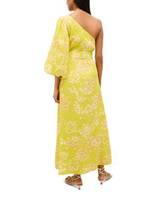 Printed One Shoulder Maxi Dress Product Image