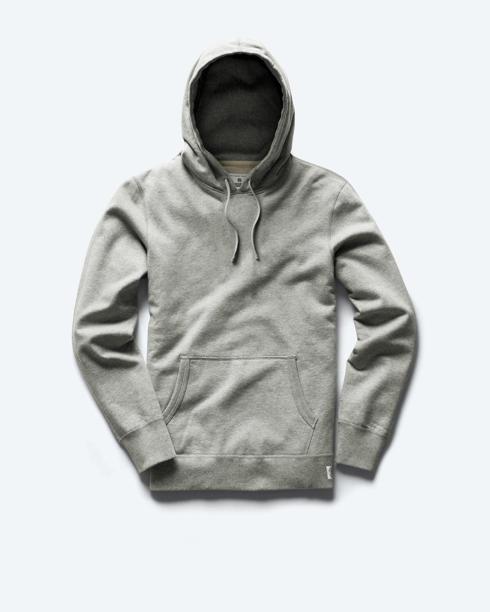 Lightweight Terry Slim Hoodie - Vault Male Product Image