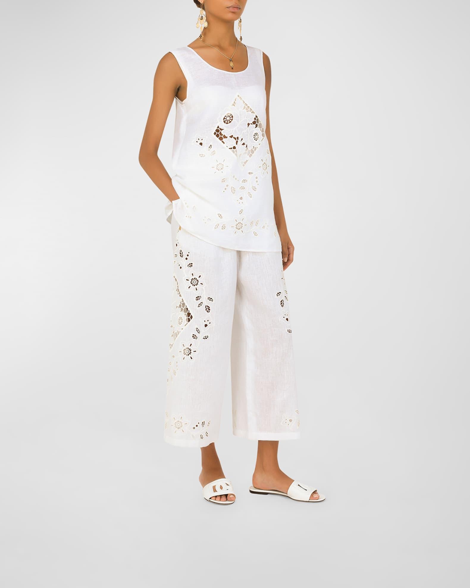 Cutout DG Flat Slide Sandals Product Image