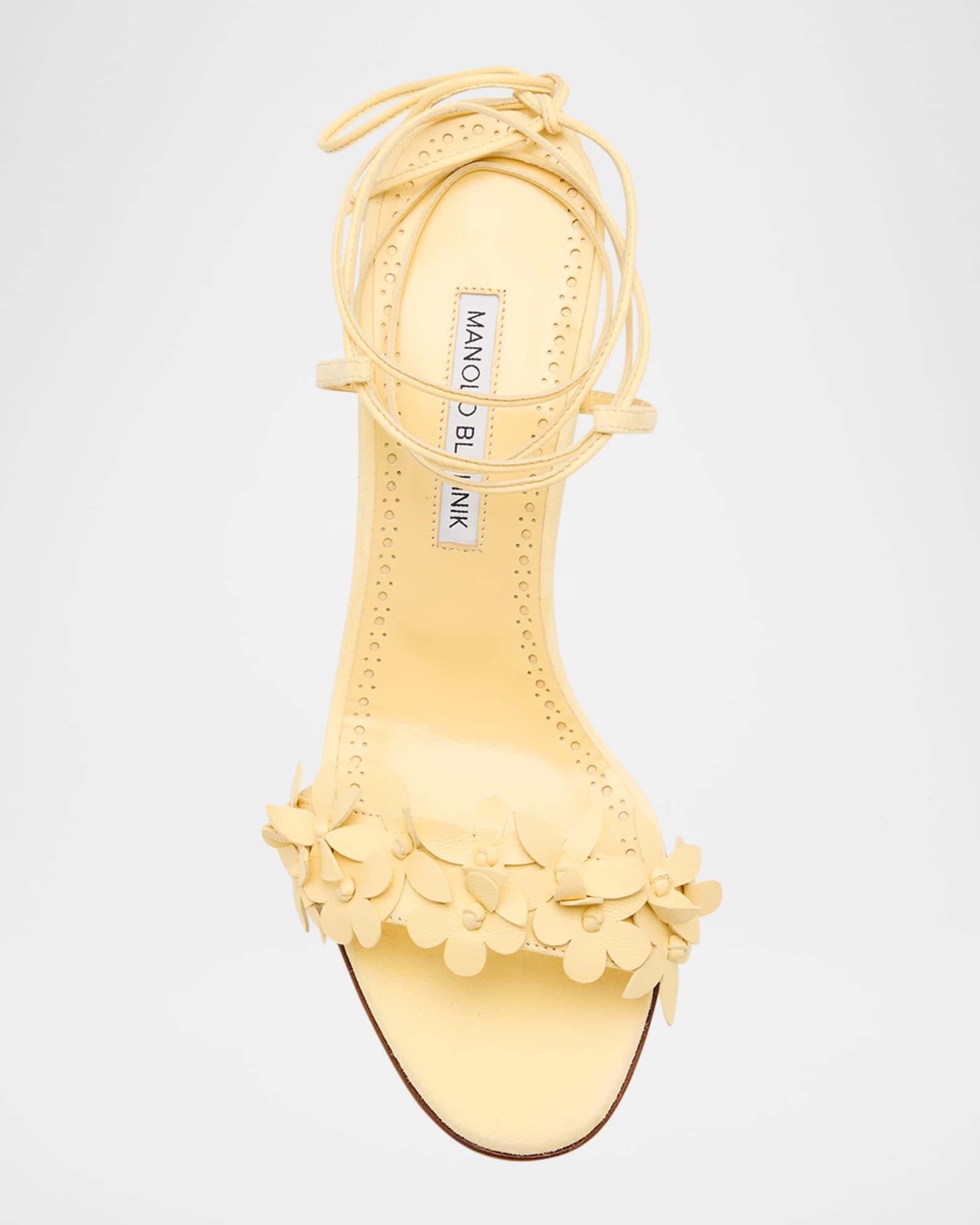 Anista Suede Ankle-Wrap Sandals Product Image