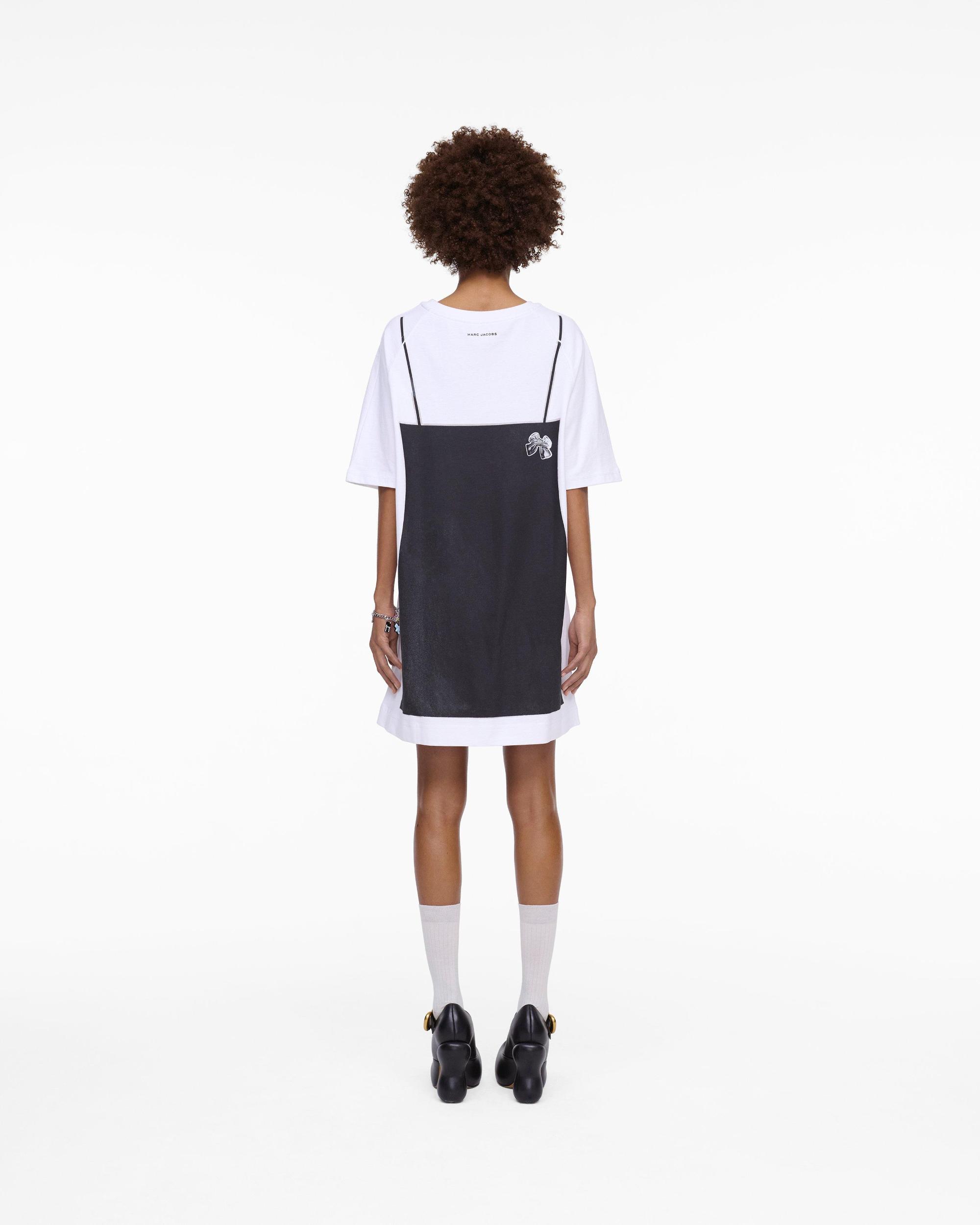 Trompe L'Oeil T-Shirt Dress Product Image