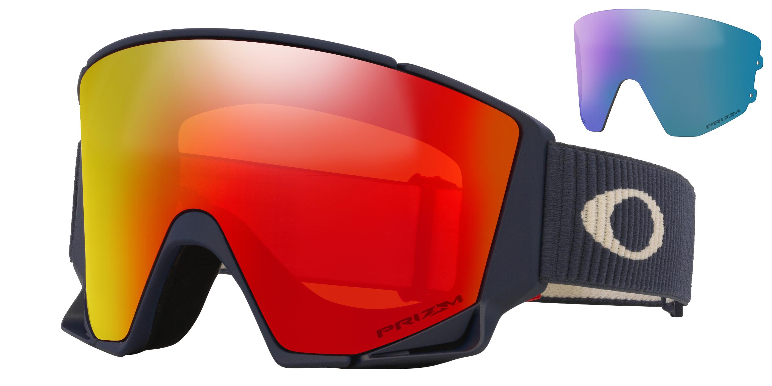 Oakley Mens Flow Scape L (low Bridge Fit) Snow Goggles Product Image
