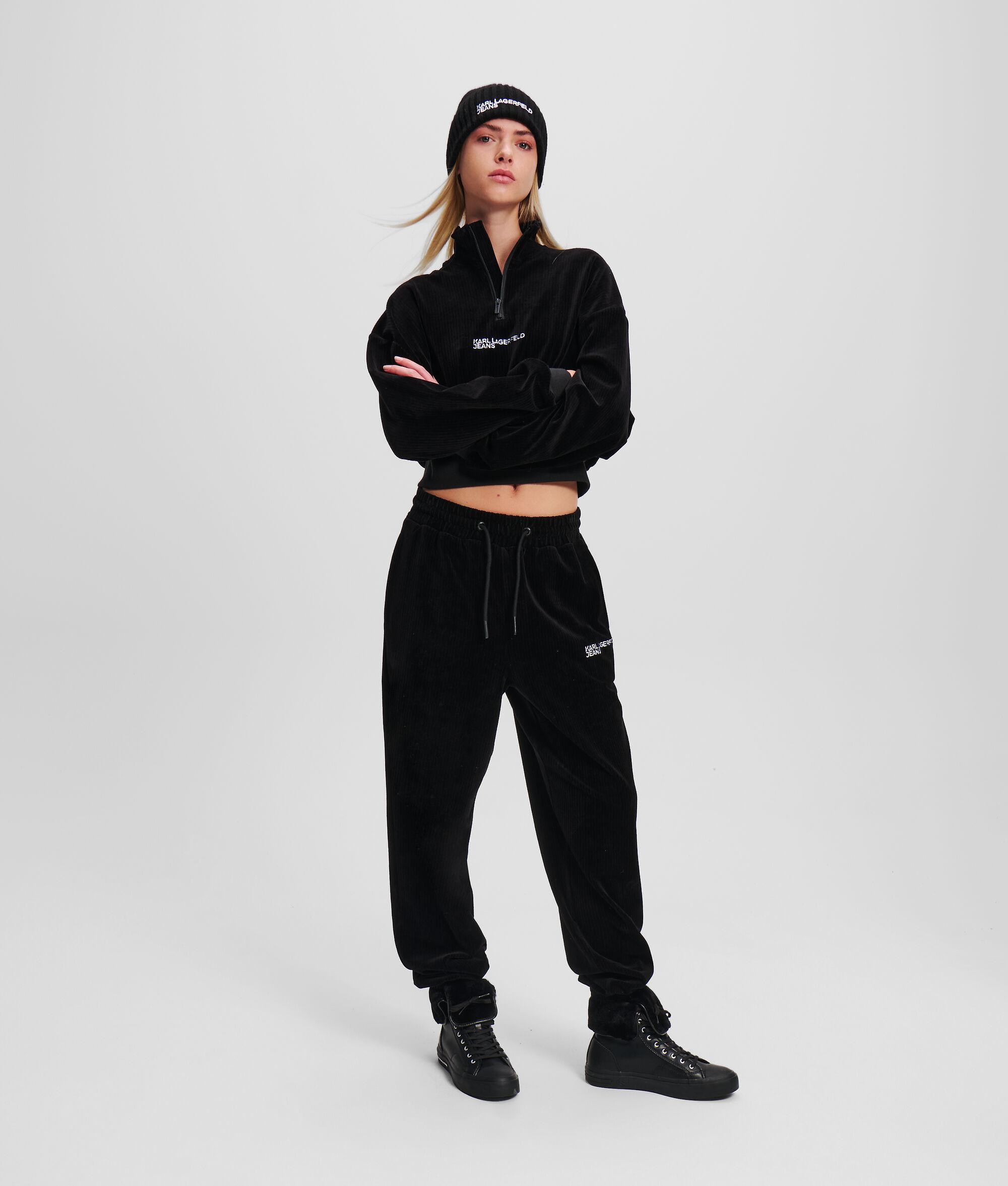 CORDUROY HALF-ZIP SWEATSHIRT Product Image