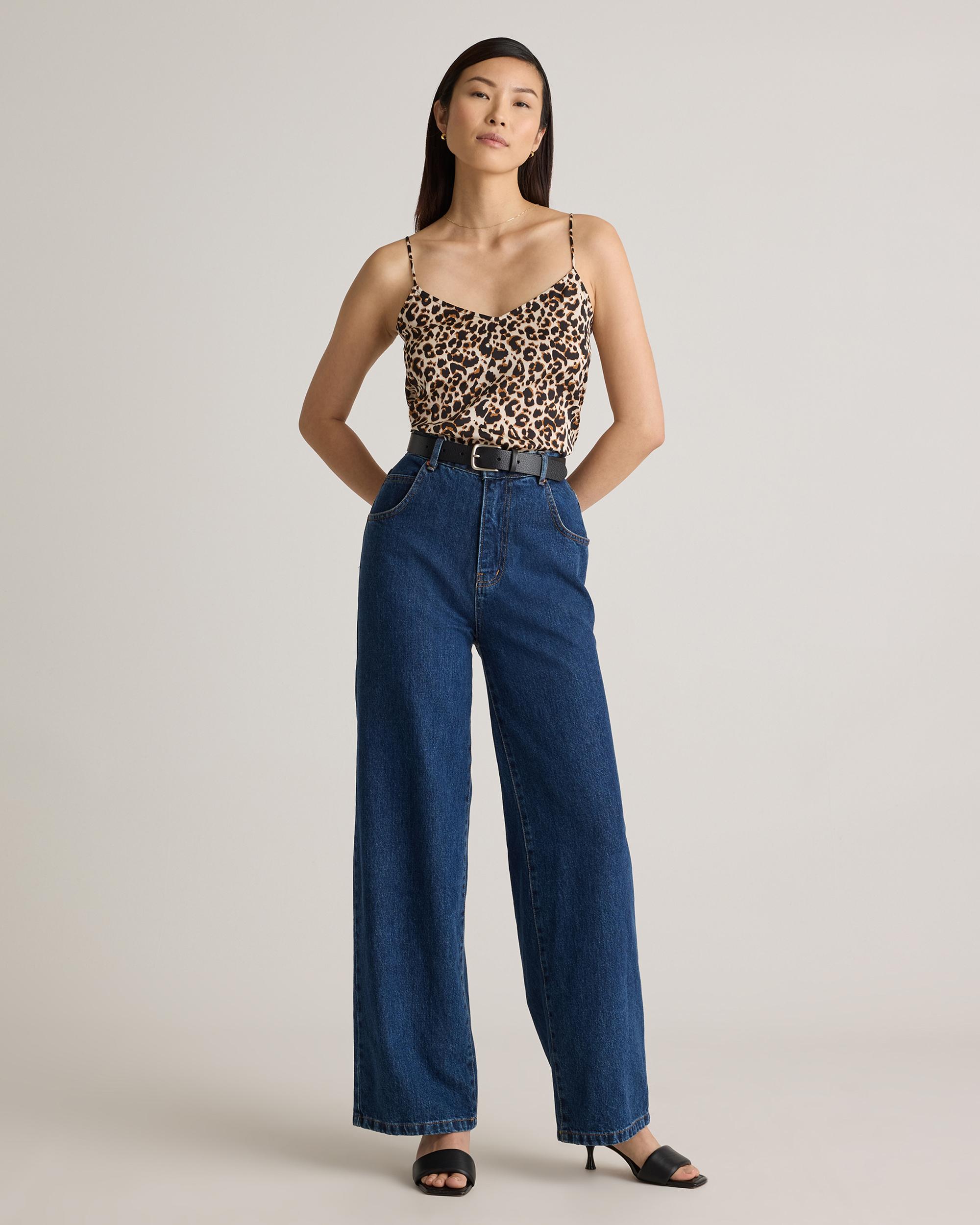 Quince | Women's Washable Stretch Silk V-Neck Cami Size XL Product Image