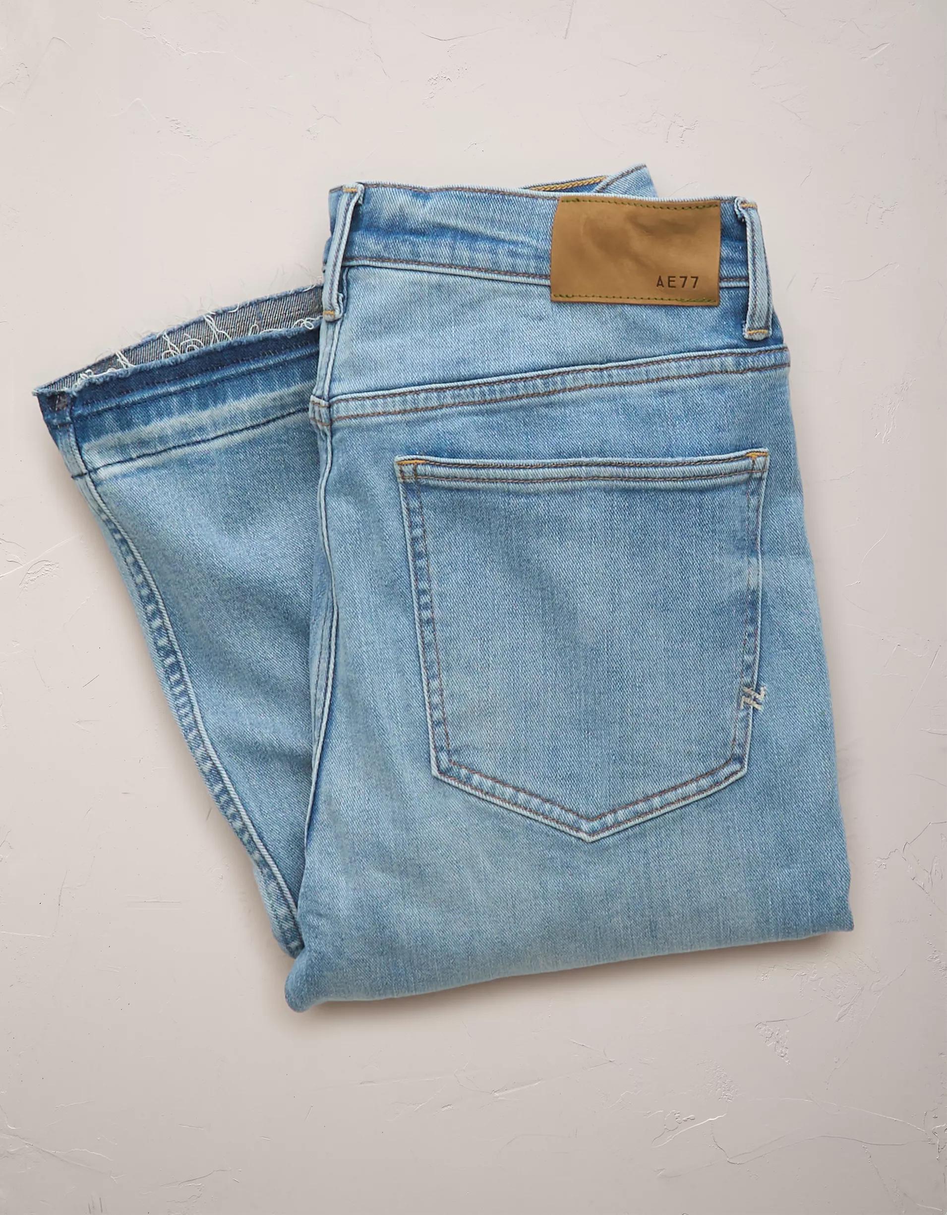 AE77 Premium High-Waisted Flare Jean Product Image